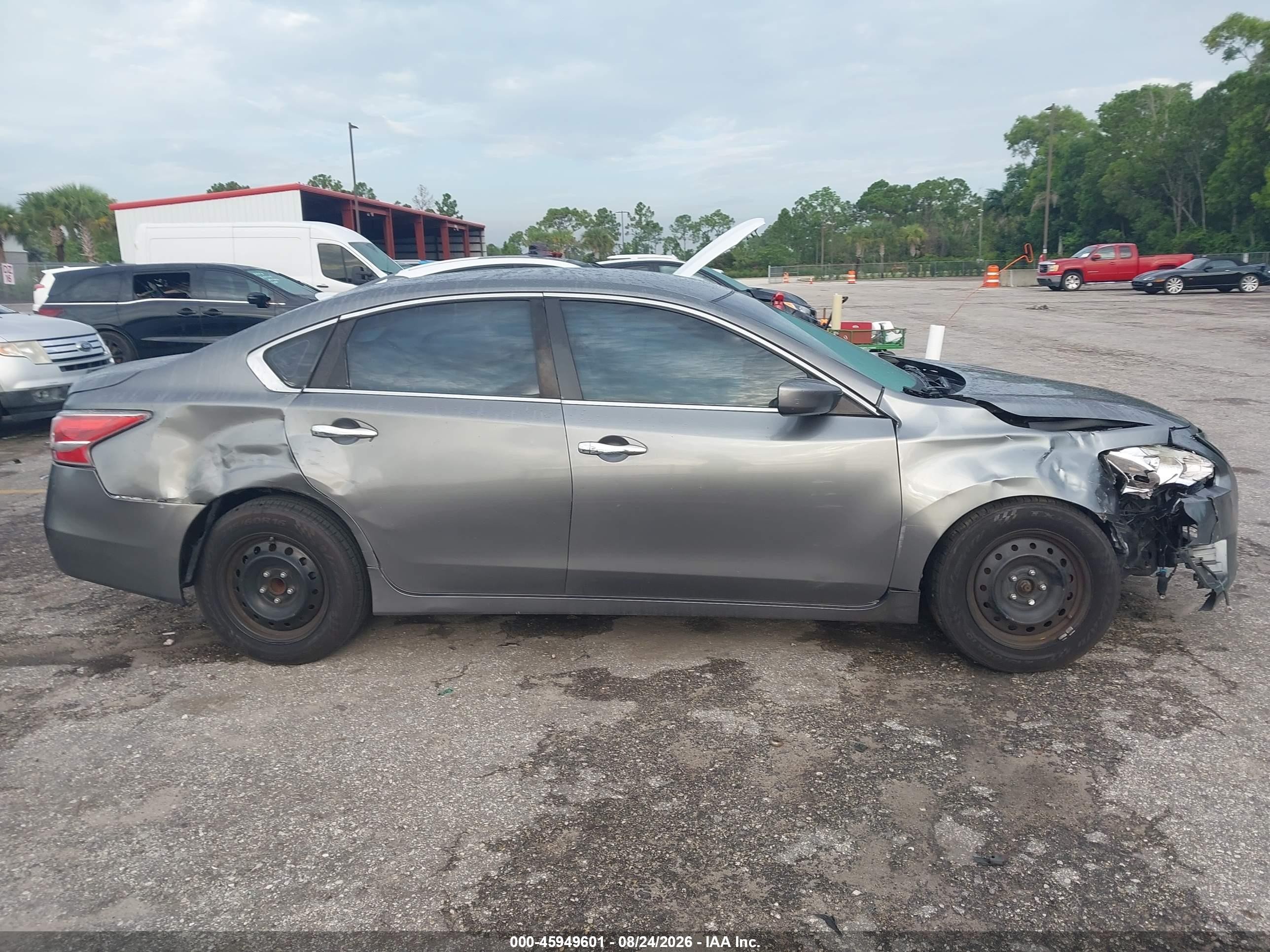 2015 Nissan Altima 2.5/2.5 S/2.5 Sl/2.5 Sv Gray vin: 1N4AL3AP3FC457195