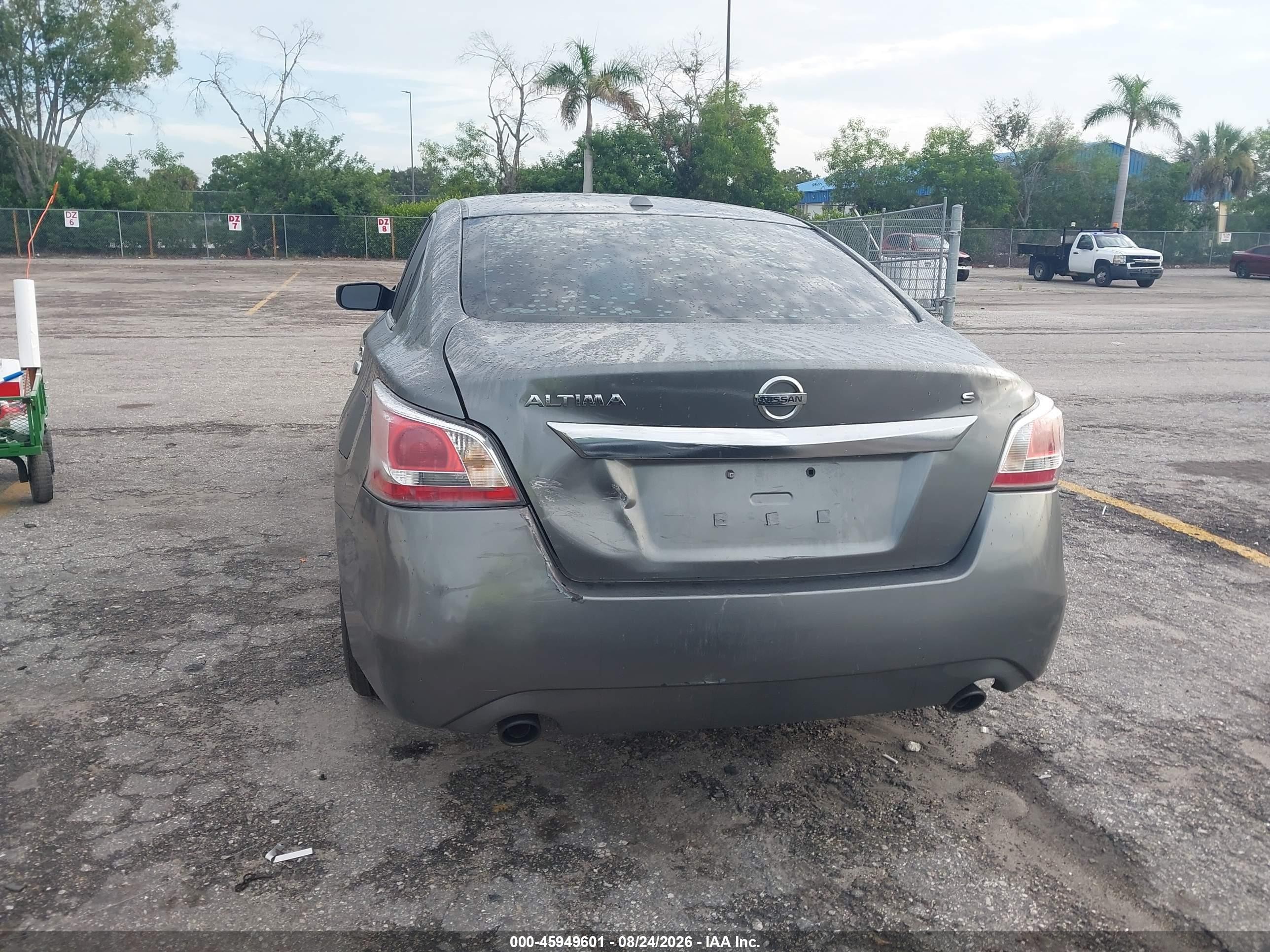 2015 Nissan Altima 2.5/2.5 S/2.5 Sl/2.5 Sv Gray vin: 1N4AL3AP3FC457195