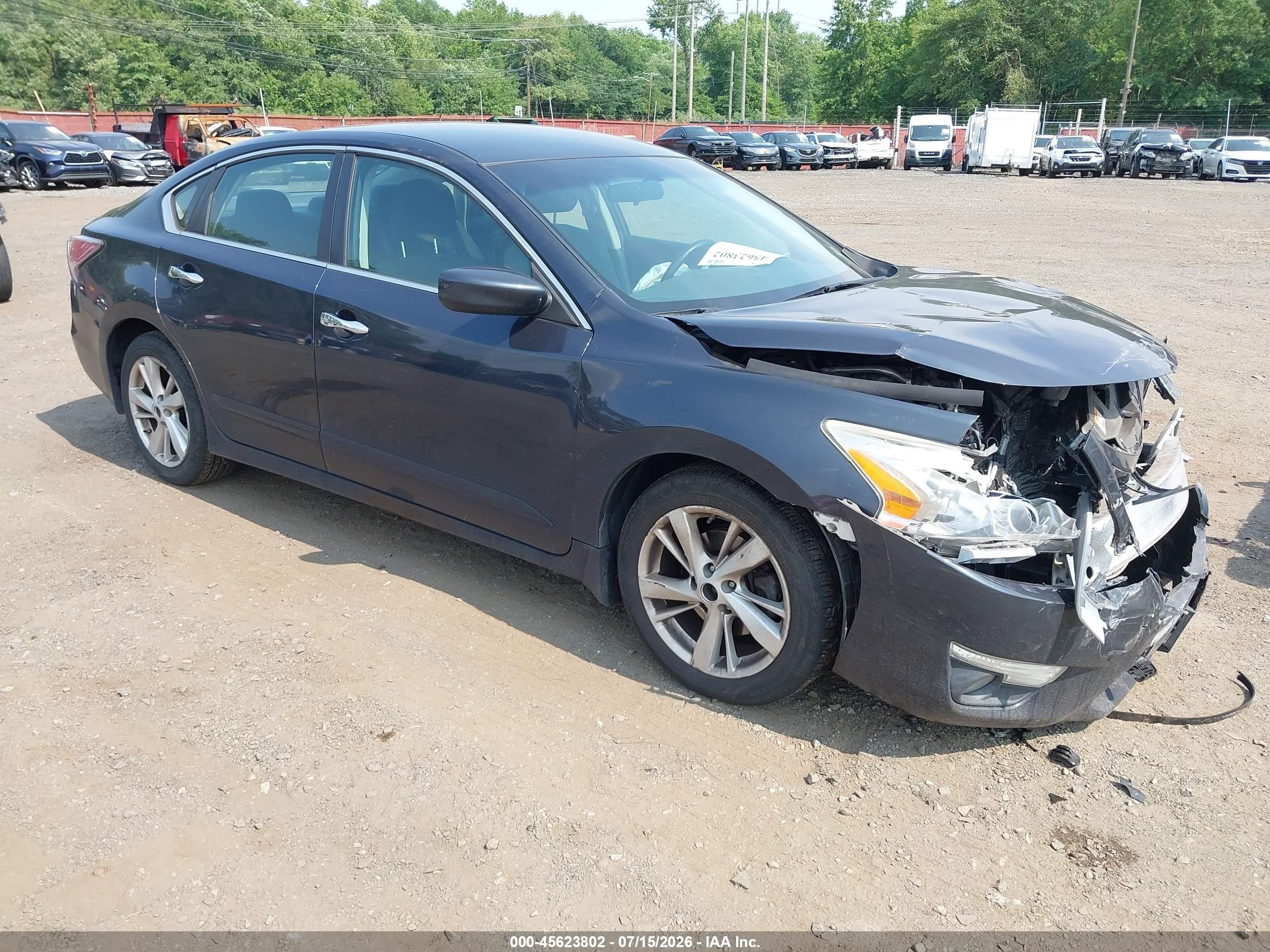 2015 Nissan Altima 2.5 Sv Gray vin: 1N4AL3AP3FC476281