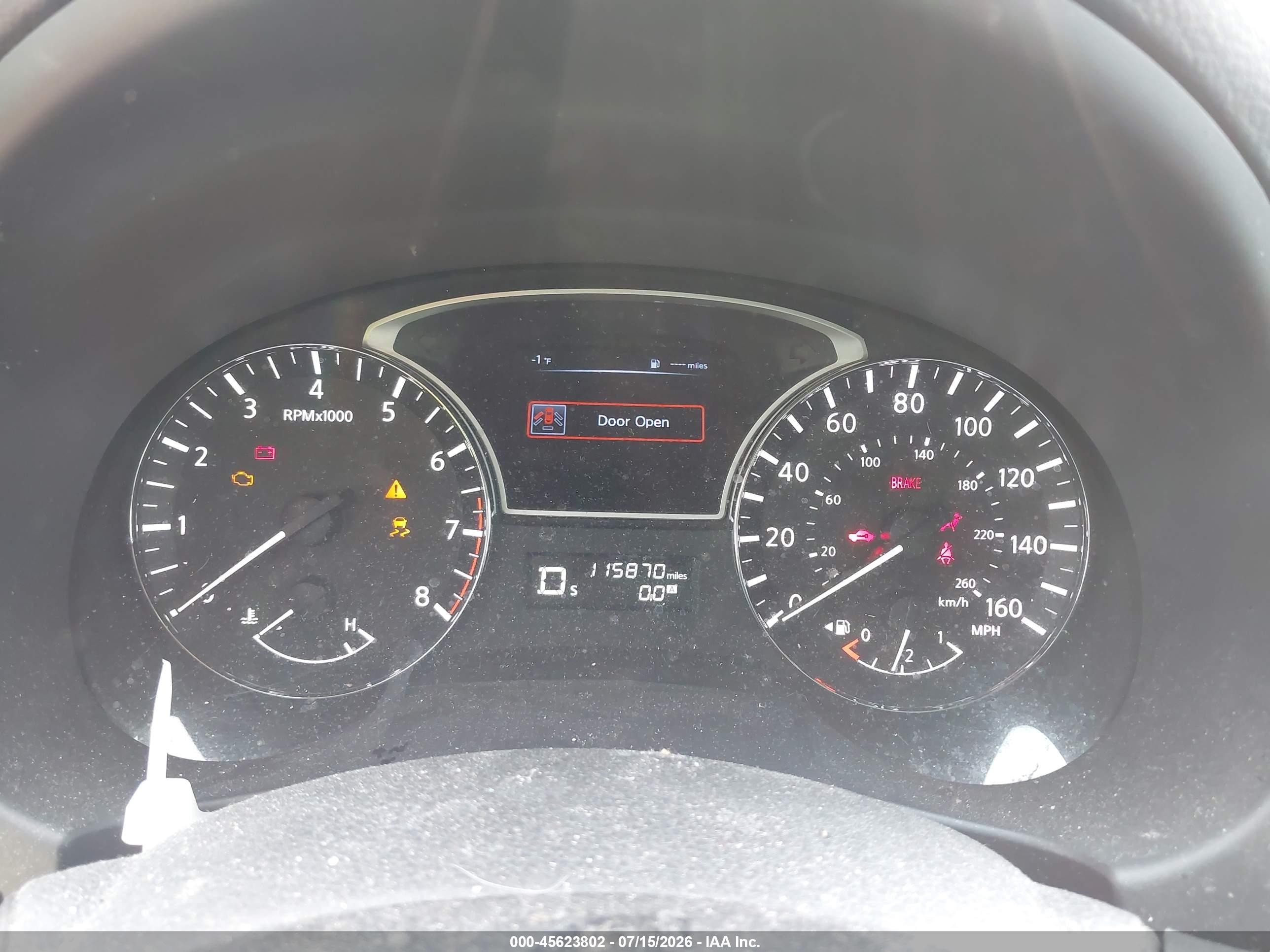 2015 Nissan Altima 2.5 Sv Серый vin: 1N4AL3AP3FC476281