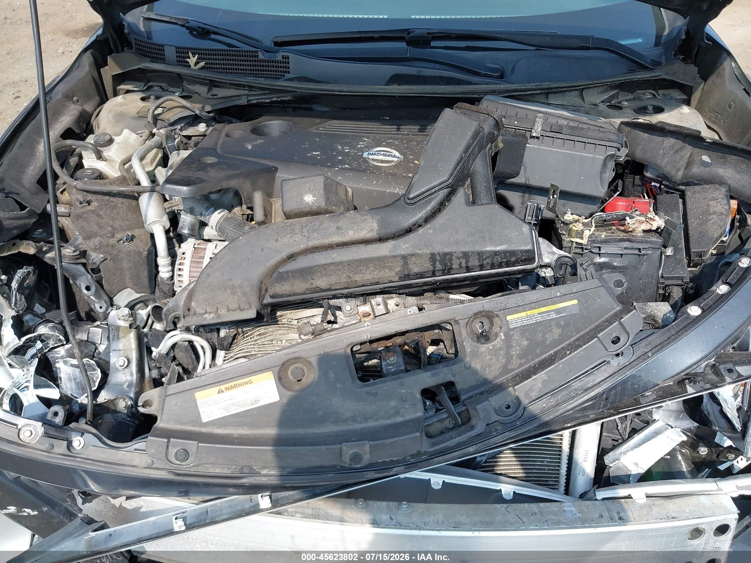 2015 Nissan Altima 2.5 Sv Серый vin: 1N4AL3AP3FC476281