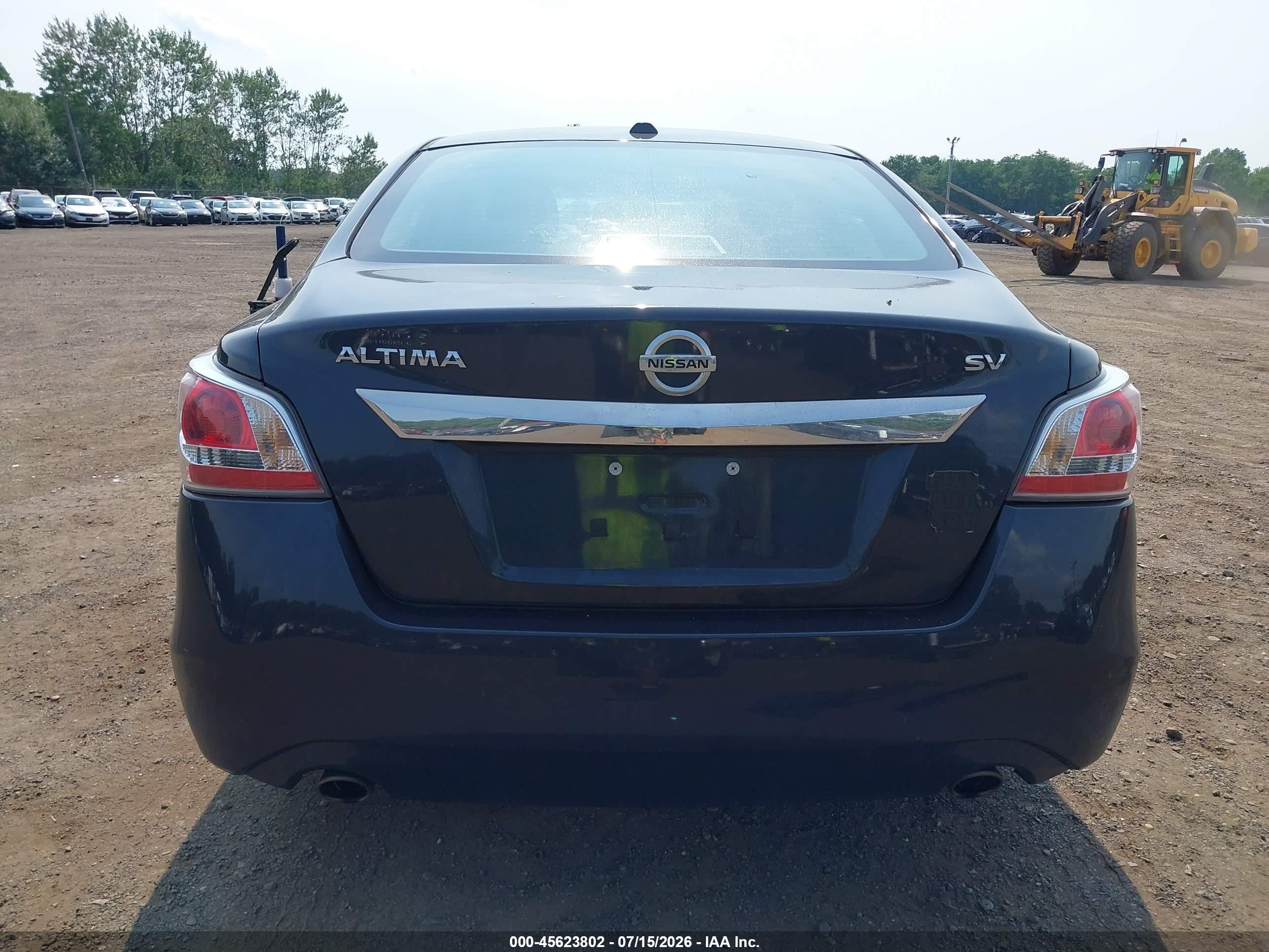2015 Nissan Altima 2.5 Sv Серый vin: 1N4AL3AP3FC476281