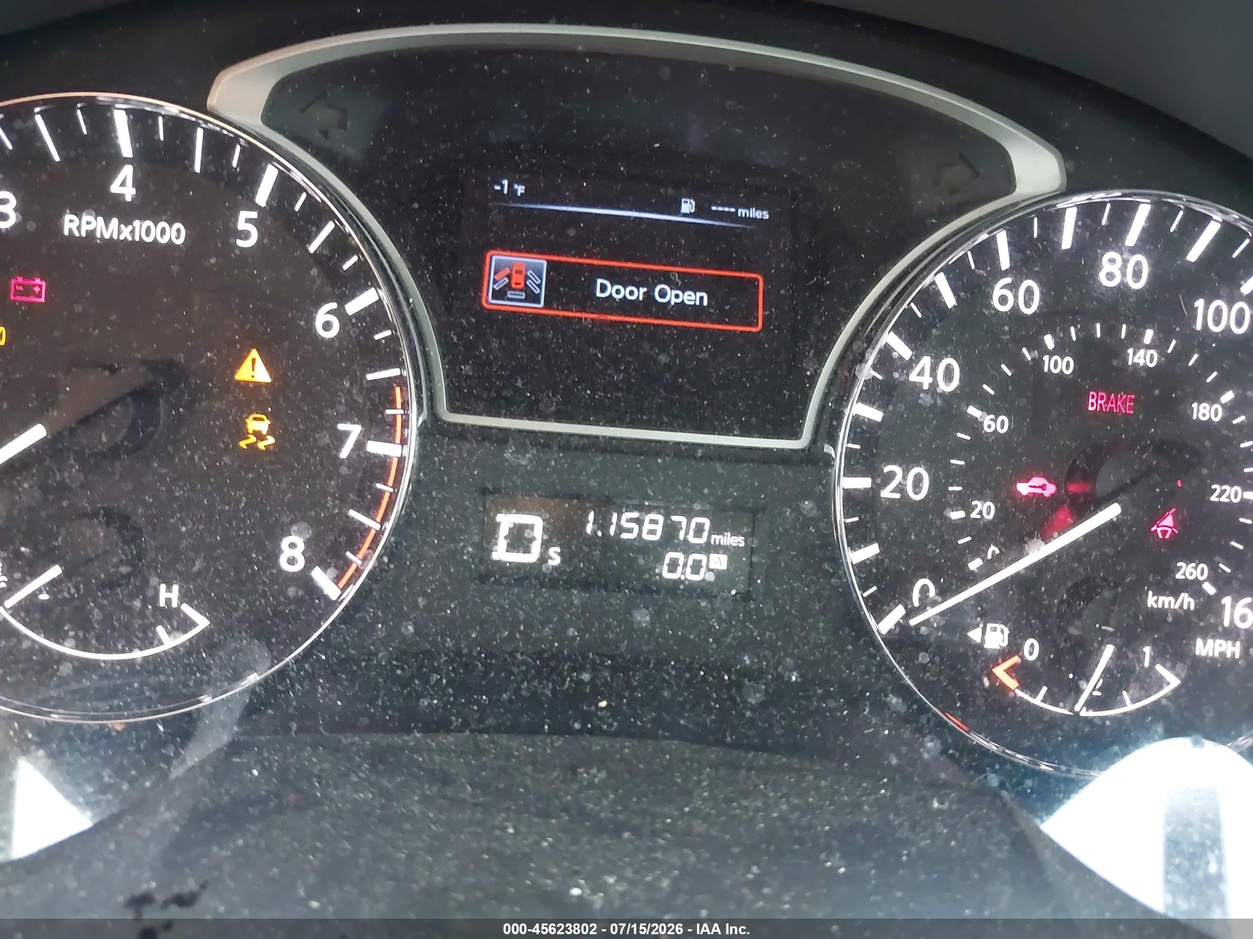2015 Nissan Altima 2.5 Sv Серый vin: 1N4AL3AP3FC476281