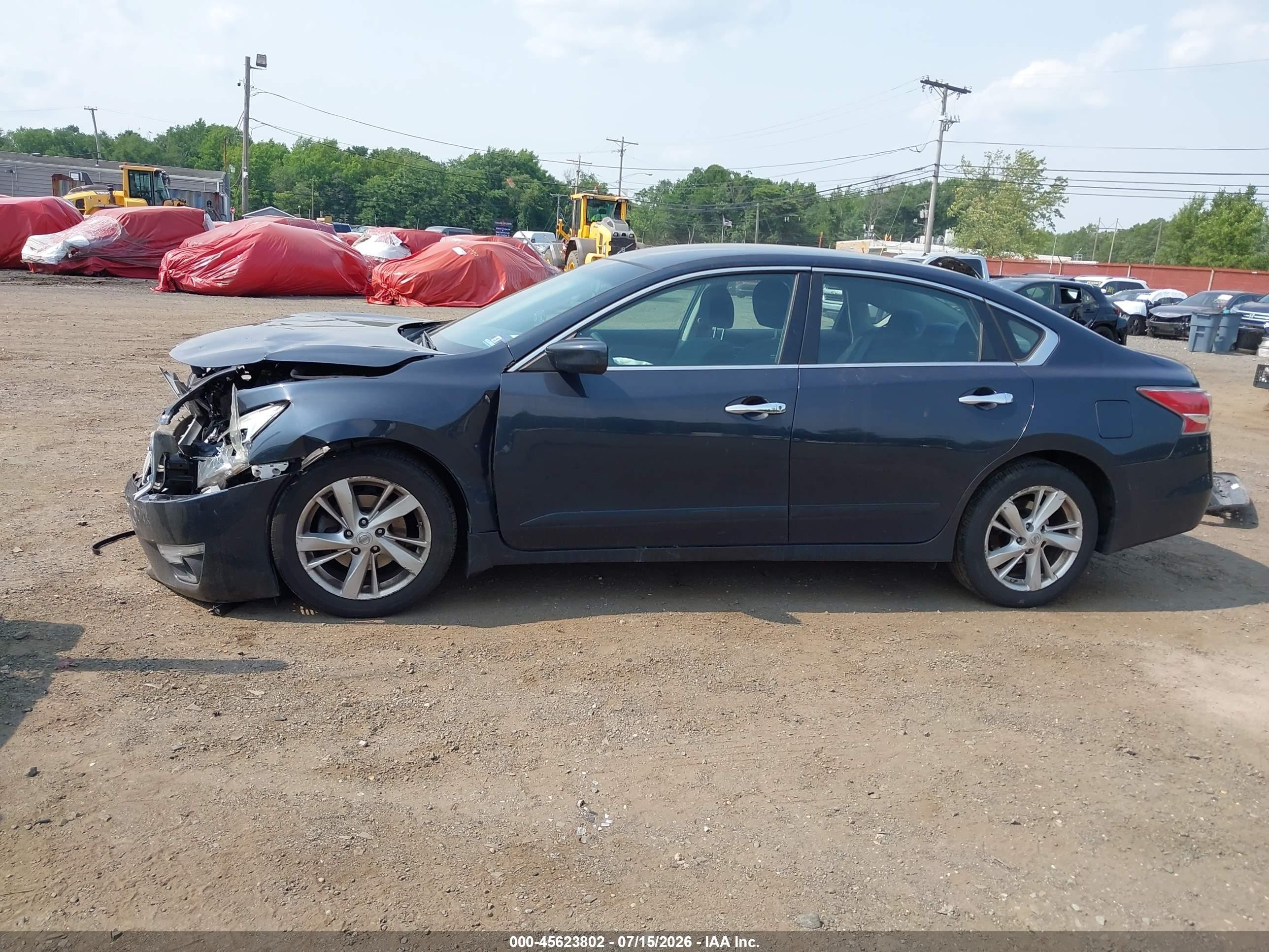 2015 Nissan Altima 2.5 Sv Серый vin: 1N4AL3AP3FC476281