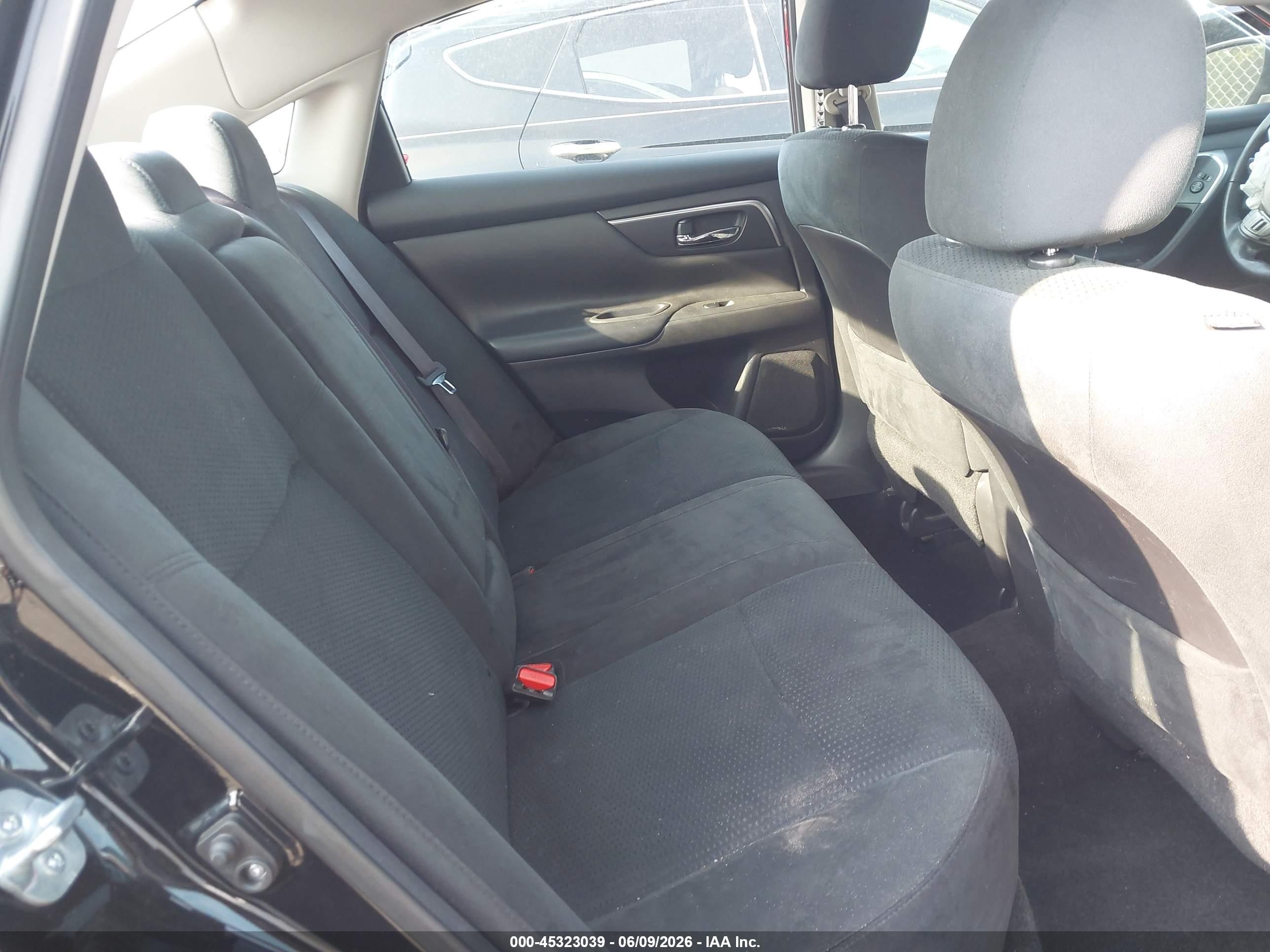 2015 Nissan Altima 2.5 Sv Black vin: 1N4AL3AP3FC479987