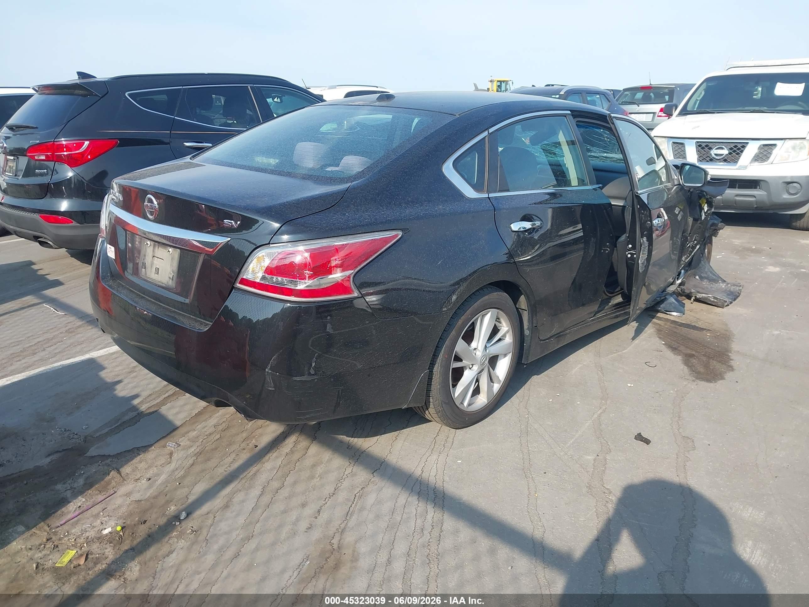2015 Nissan Altima 2.5 Sv Black vin: 1N4AL3AP3FC479987
