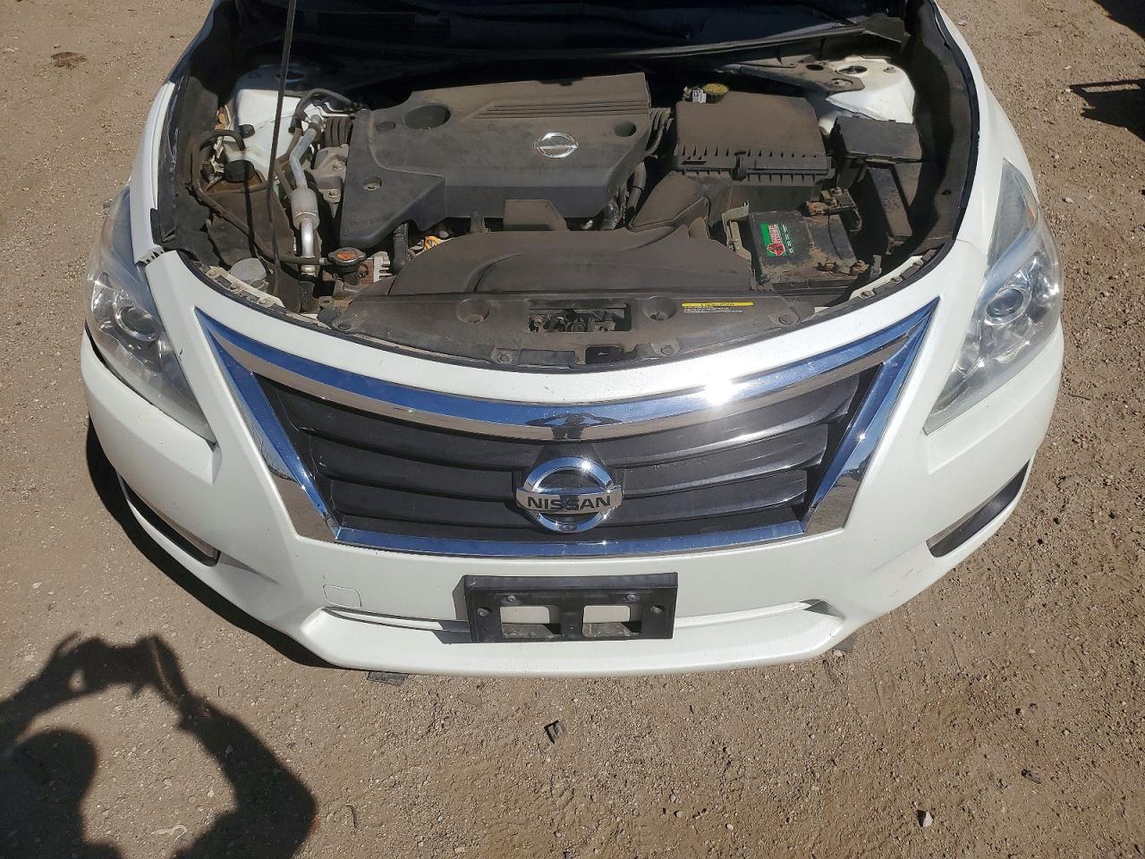 2015 Nissan Altima 2.5 S White vin: 1N4AL3AP3FC481741