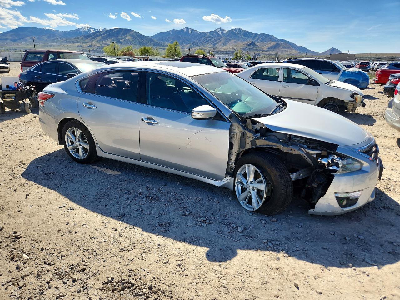 2015 Nissan Altima 2.5 Sl Silver vin: 1N4AL3AP3FC484476