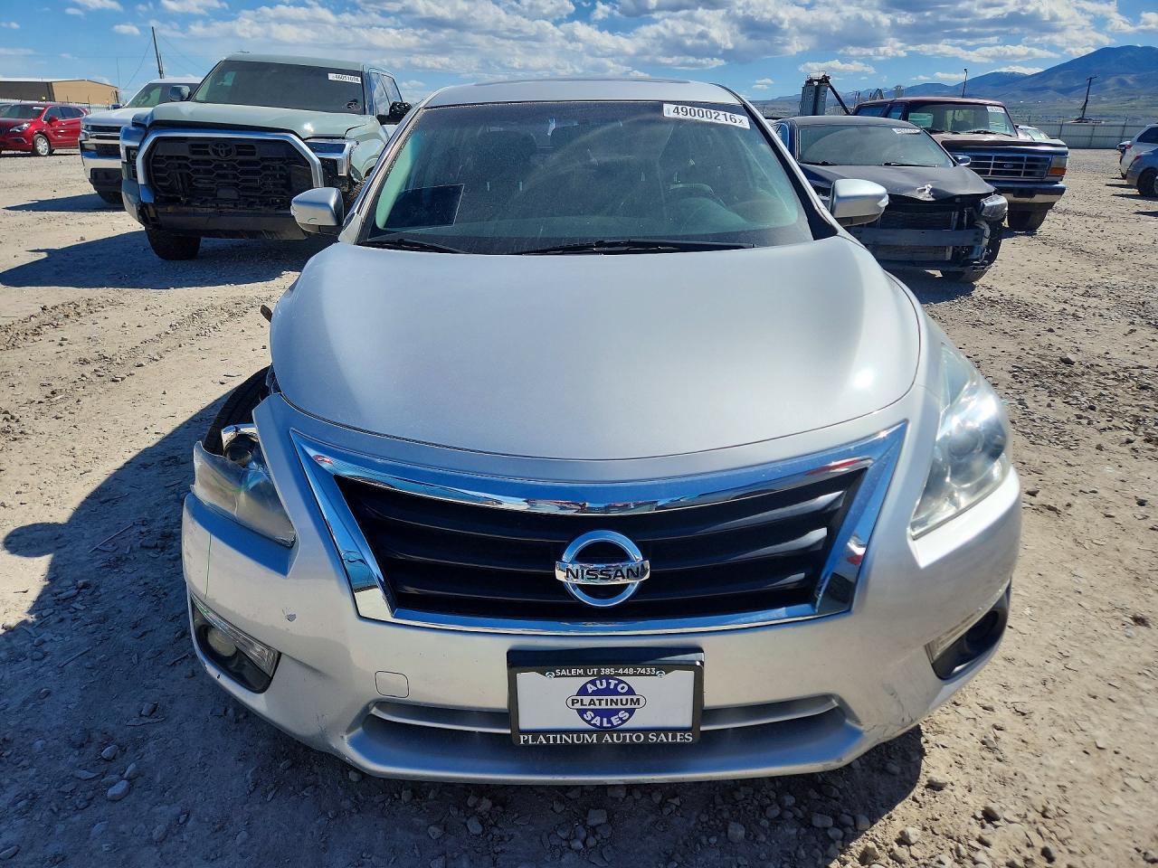 2015 Nissan Altima 2.5 Sl Silver vin: 1N4AL3AP3FC484476