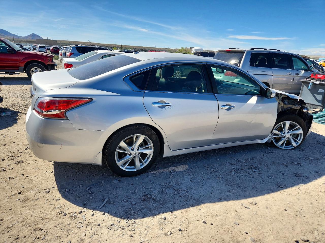 2015 Nissan Altima 2.5 Sl Silver vin: 1N4AL3AP3FC484476