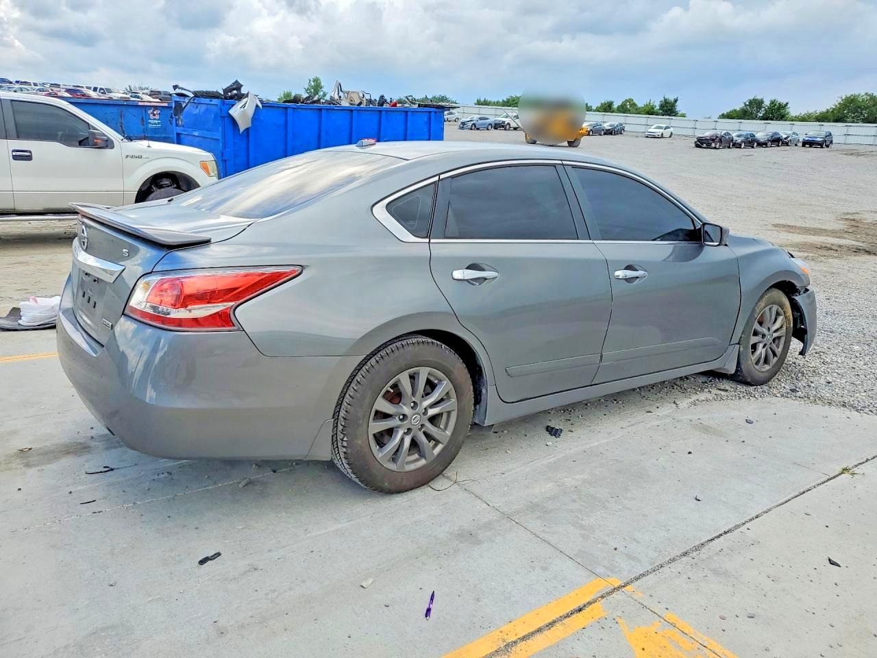 2015 Nissan Altima 2.5 S Gray vin: 1N4AL3AP3FC486390