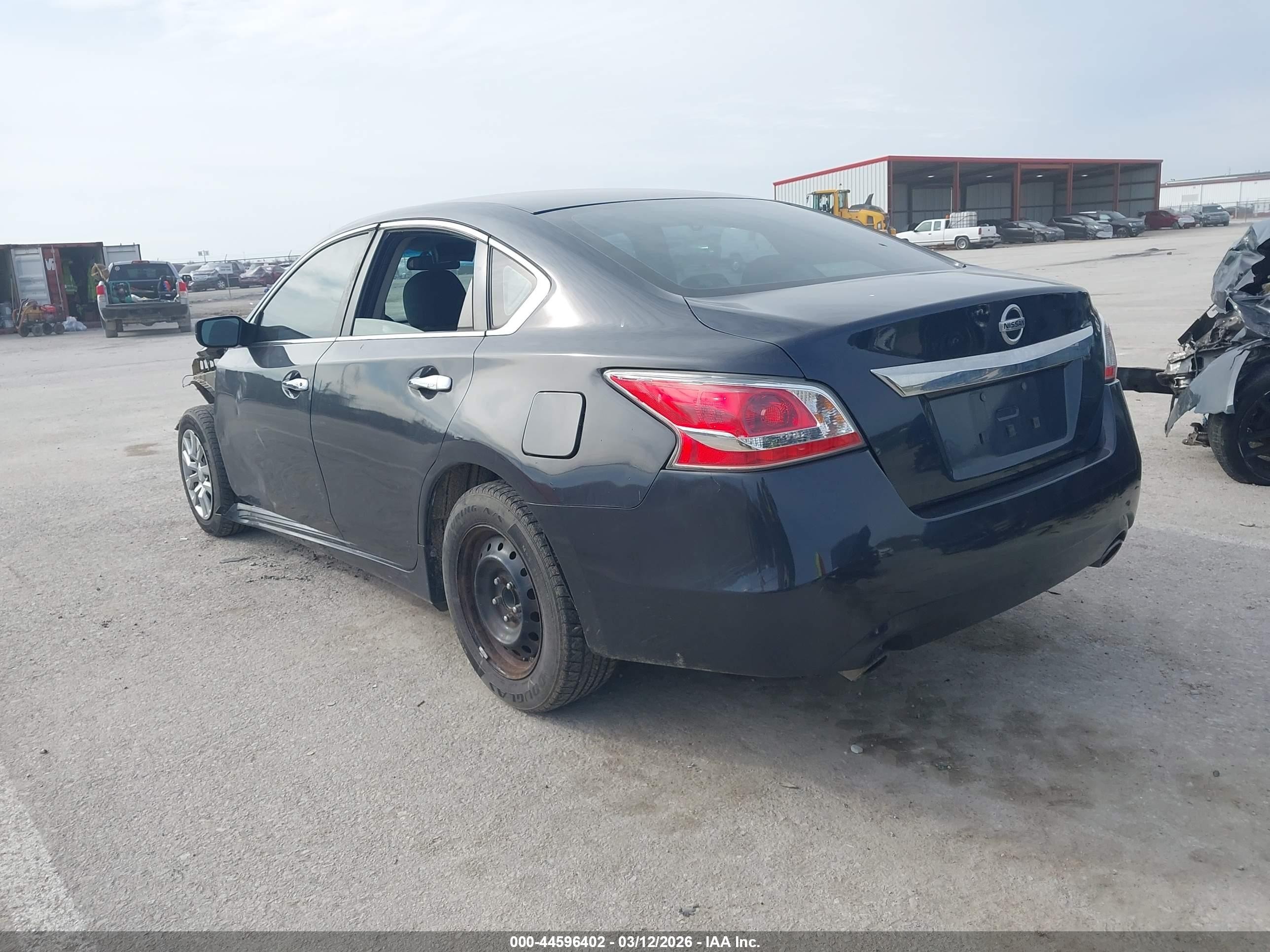 2015 Nissan Altima 2.5 S Black vin: 1N4AL3AP3FC489161