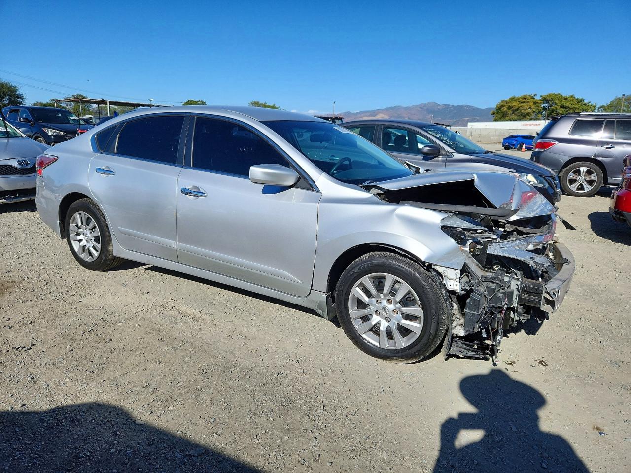 2015 Nissan Altima 2.5 S Silver vin: 1N4AL3AP3FC491007