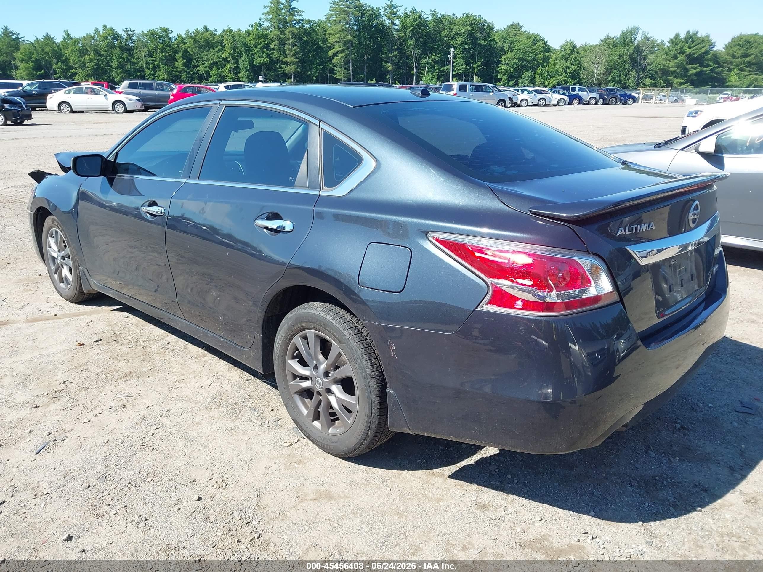2015 Nissan Altima 2.5 S Black vin: 1N4AL3AP3FC580513