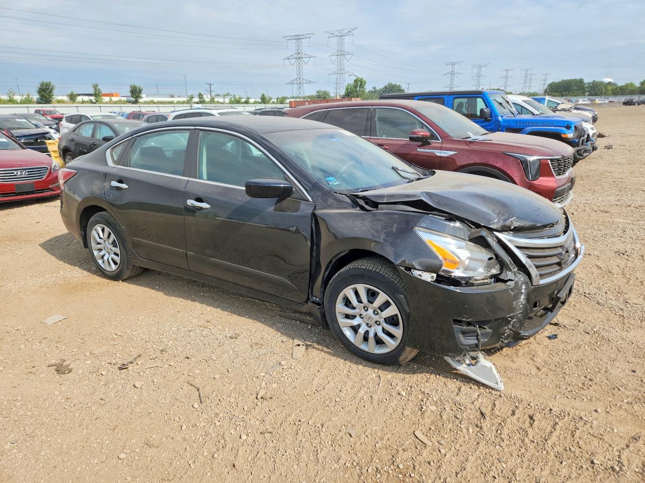 2015 Nissan Altima 2.5 S Black vin: 1N4AL3AP3FC582083