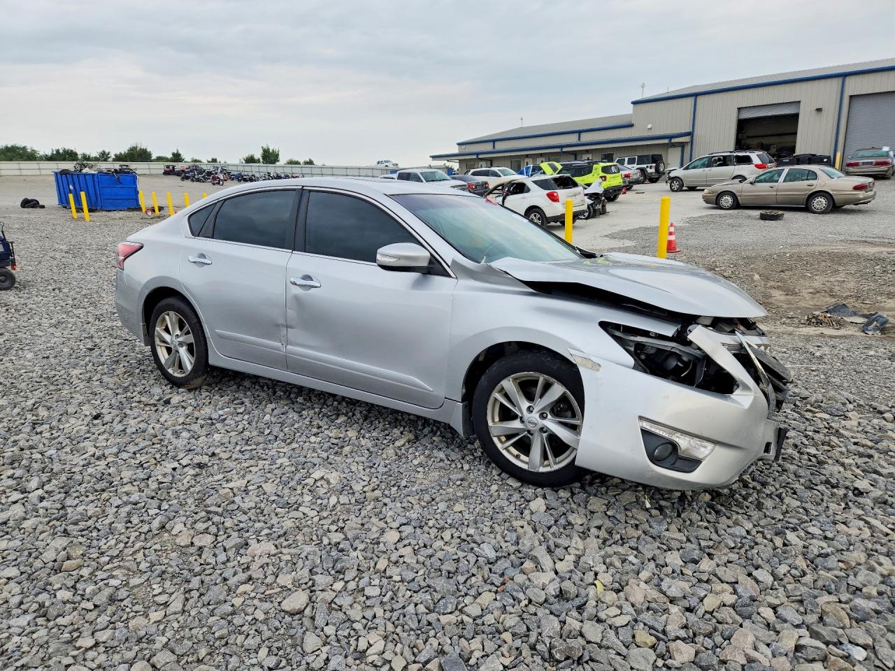 2015 Nissan Altima 2.5 Sv Silver vin: 1N4AL3AP3FC583654
