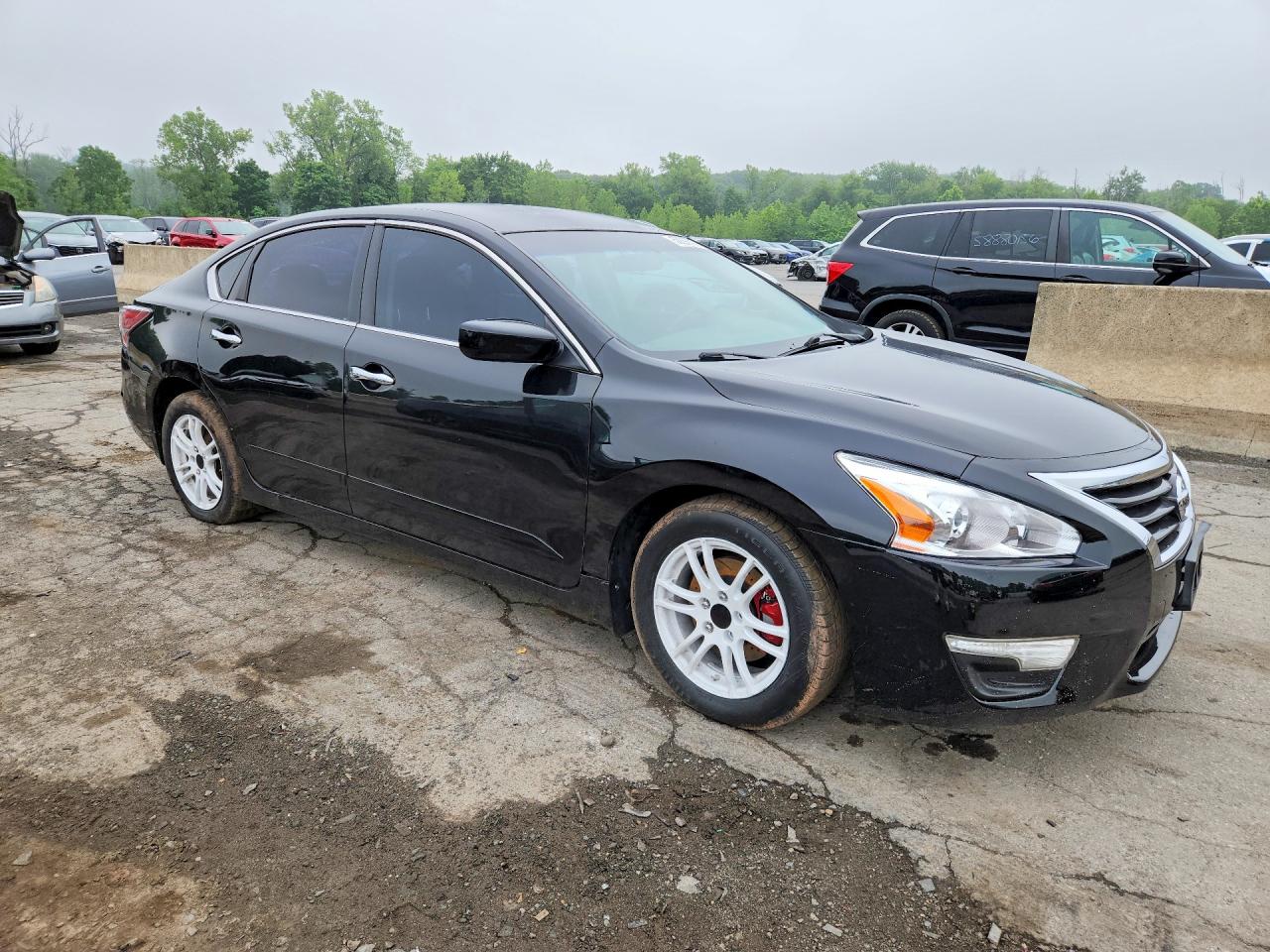 2015 Nissan Altima 2.5 S Black vin: 1N4AL3AP3FC585615