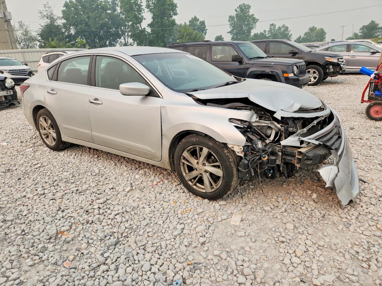2015 Nissan Altima 2.5 Sv Silver vin: 1N4AL3AP3FC585629