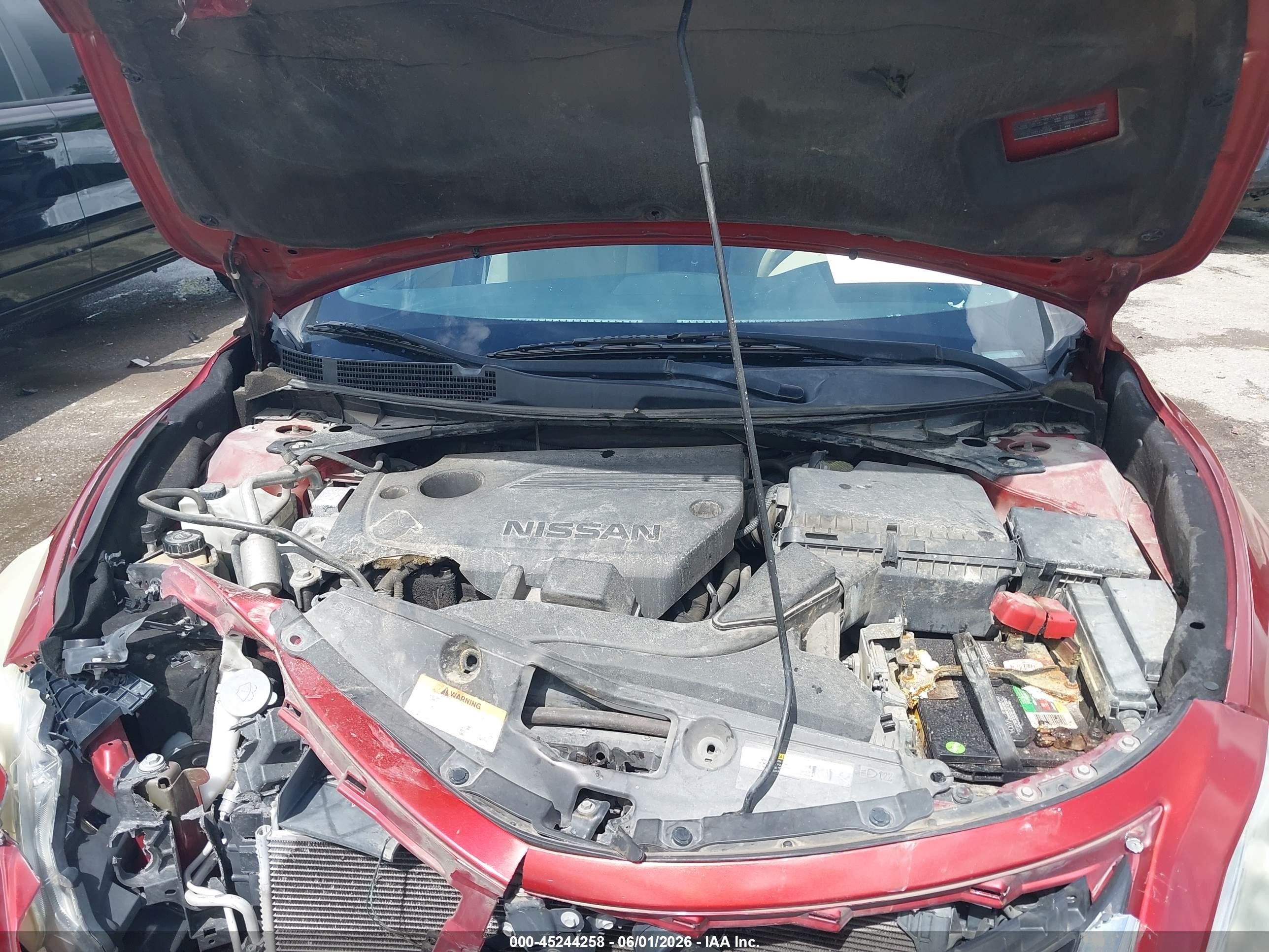 2015 Nissan Altima 2.5 S Red vin: 1N4AL3AP3FC596968