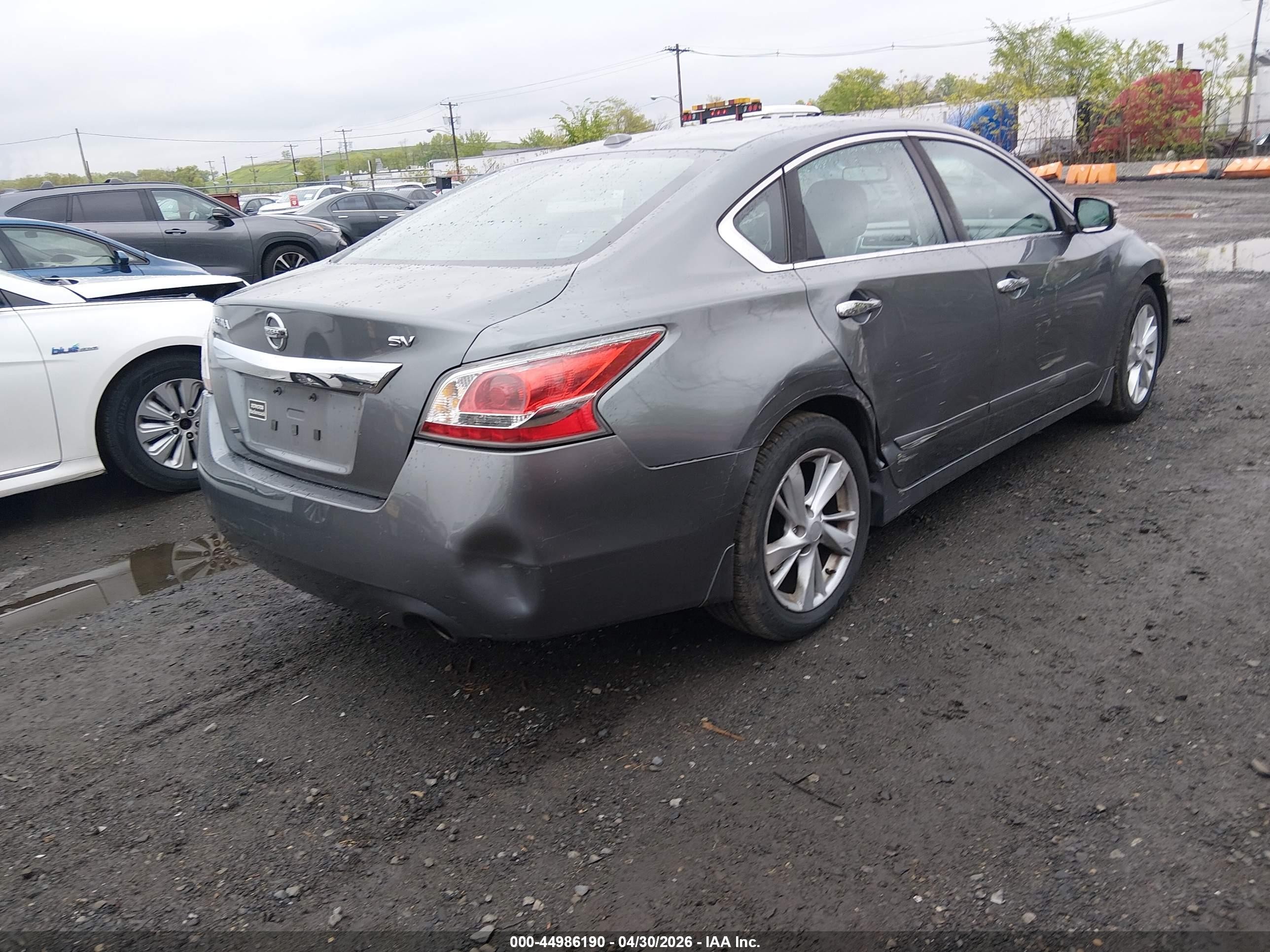 2015 Nissan Altima 2.5 Sv Gray vin: 1N4AL3AP3FC598123