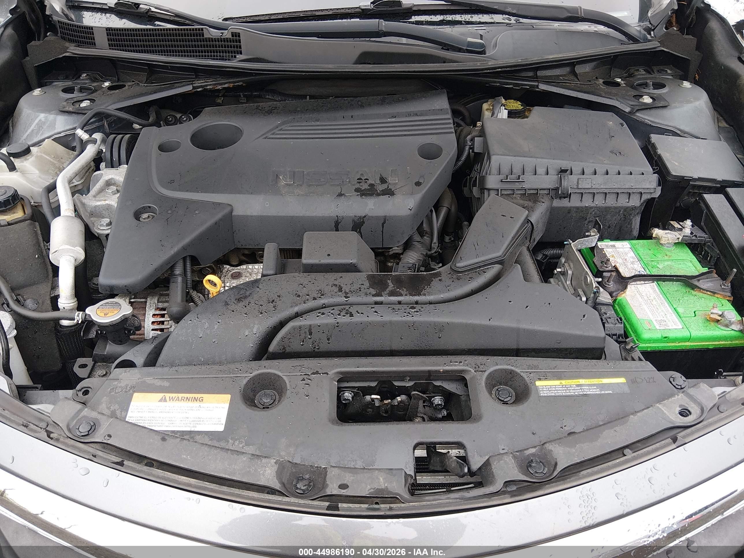 2015 Nissan Altima 2.5 Sv Gray vin: 1N4AL3AP3FC598123