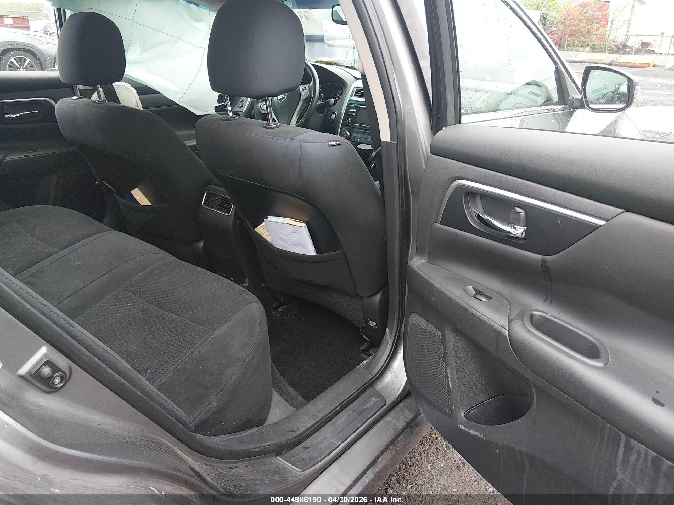 2015 Nissan Altima 2.5 Sv Gray vin: 1N4AL3AP3FC598123