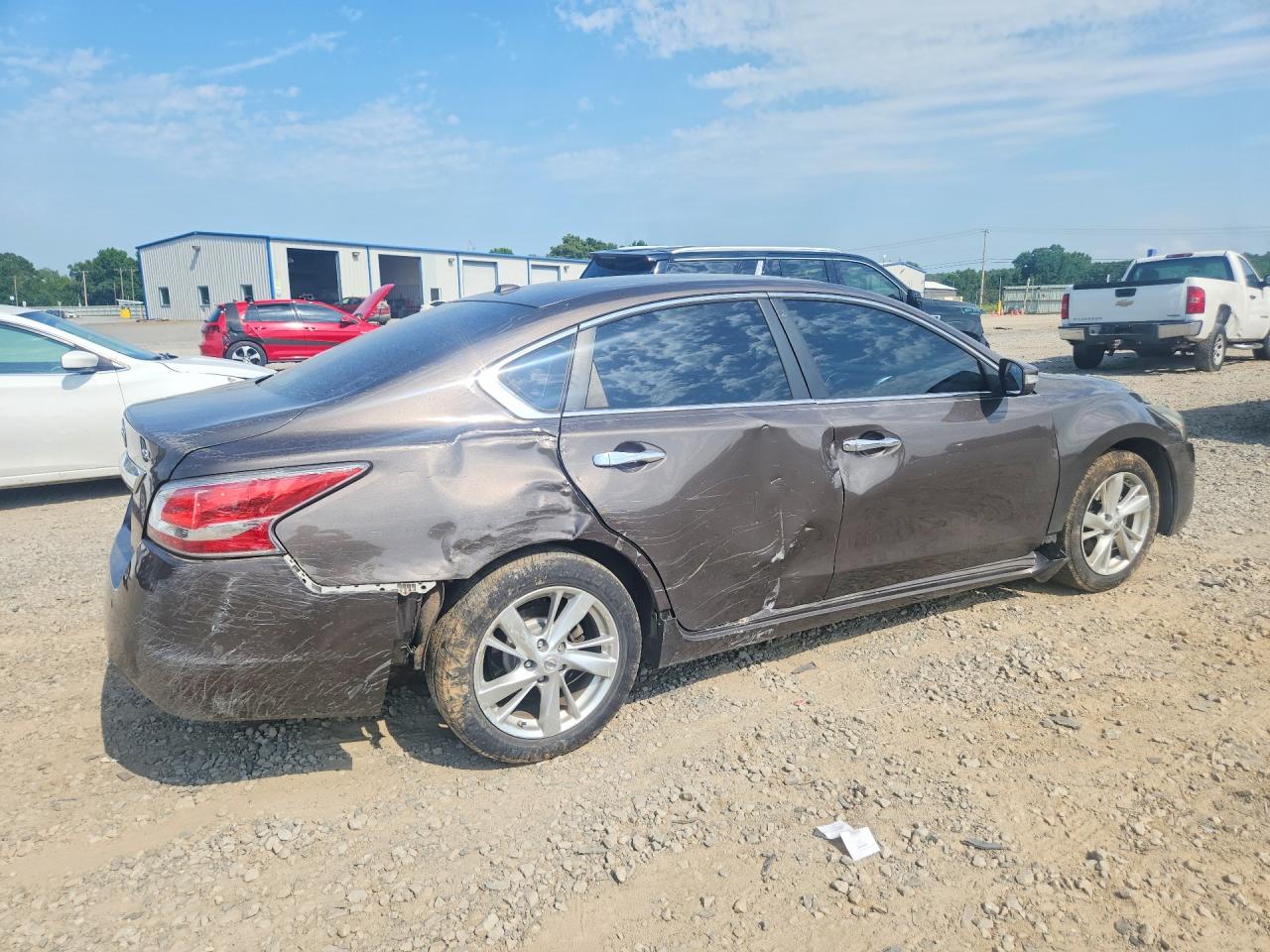 2015 Nissan Altima 2.5 Sl Коричневый vin: 1N4AL3AP3FN303896