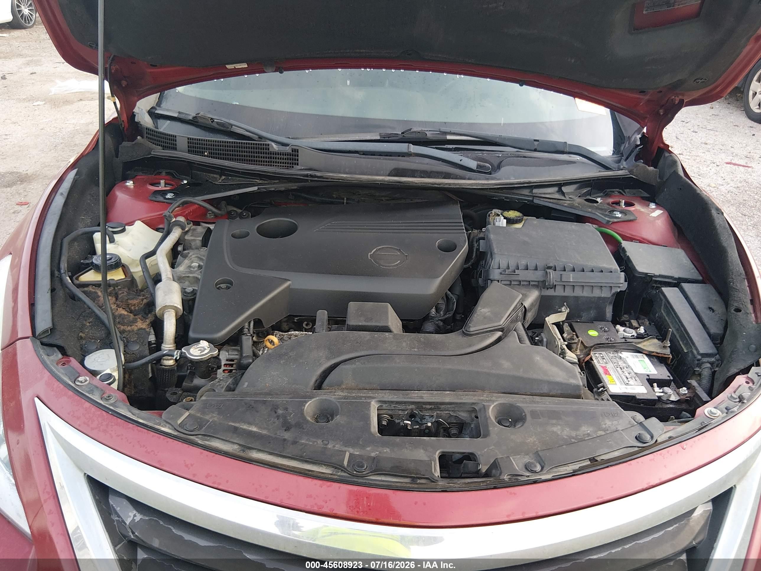 2015 Nissan Altima 2.5/2.5 S/2.5 Sl/2.5 Sv Red vin: 1N4AL3AP3FN311769