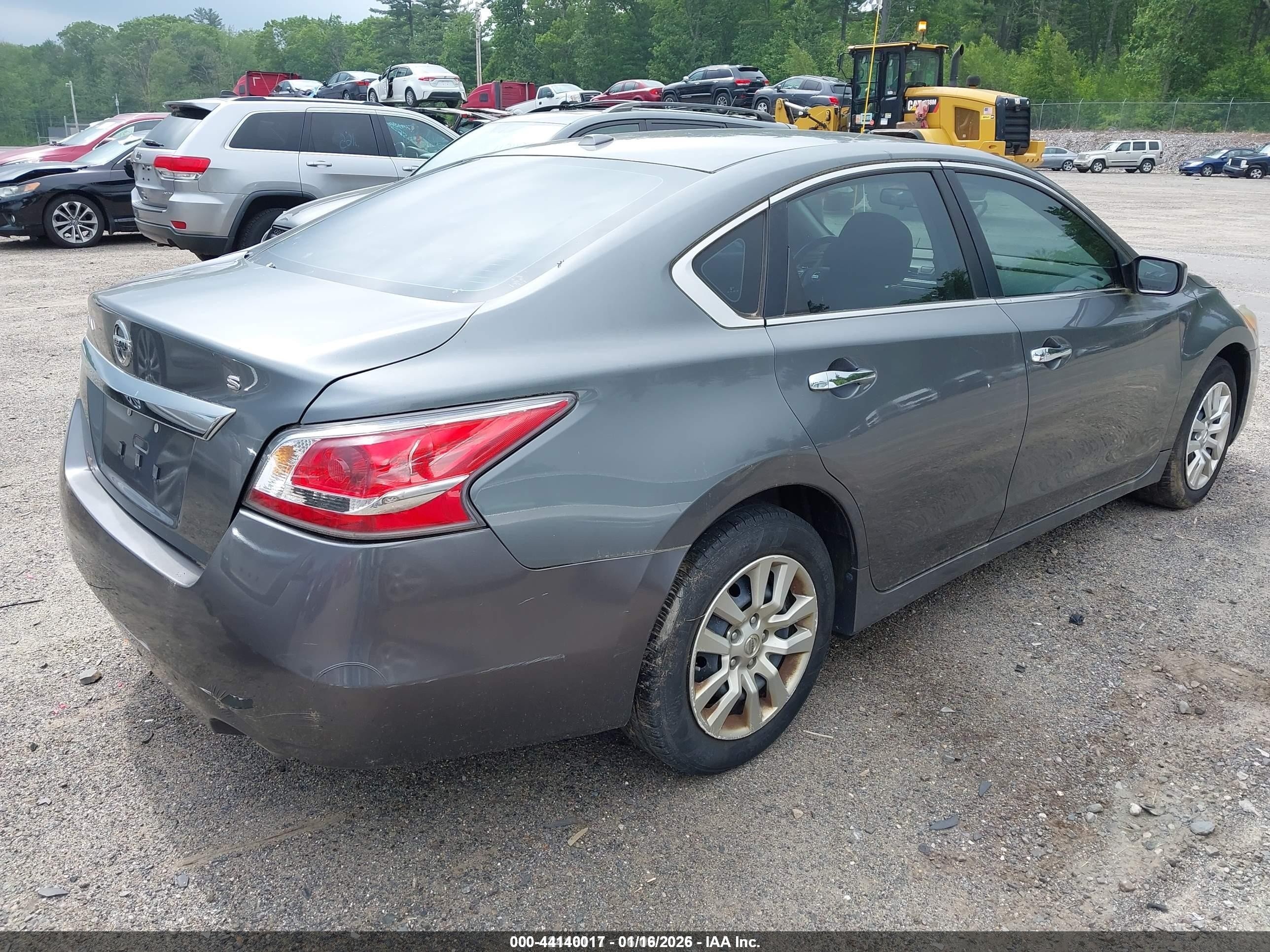2015 Nissan Altima 2.5/2.5 S/2.5 Sl/2.5 Sv Gray vin: 1N4AL3AP3FN324151