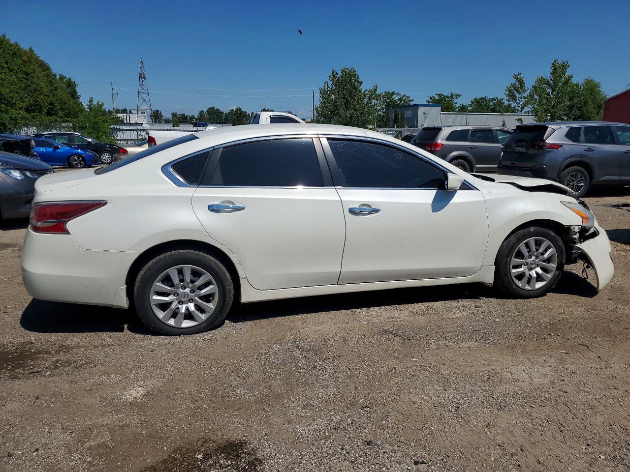 2015 Nissan Altima 2.5 White vin: 1N4AL3AP3FN337174