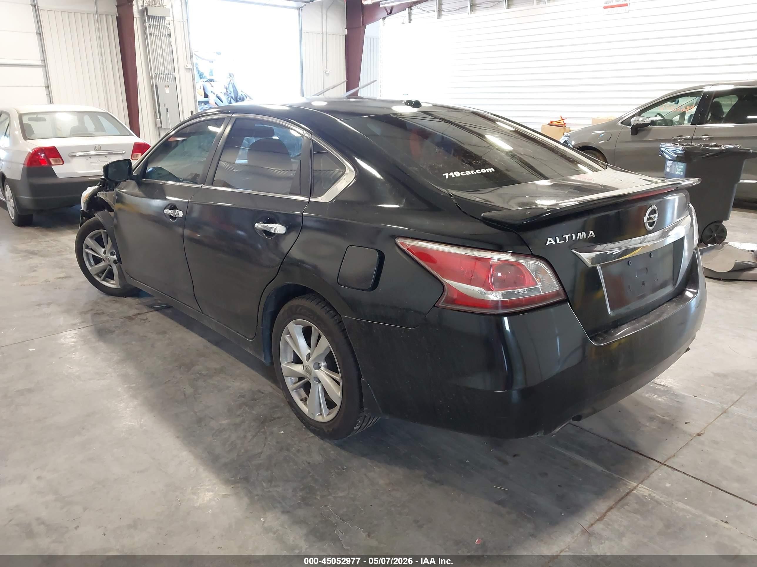 2015 Nissan Altima 2.5 Sl Black vin: 1N4AL3AP3FN344285