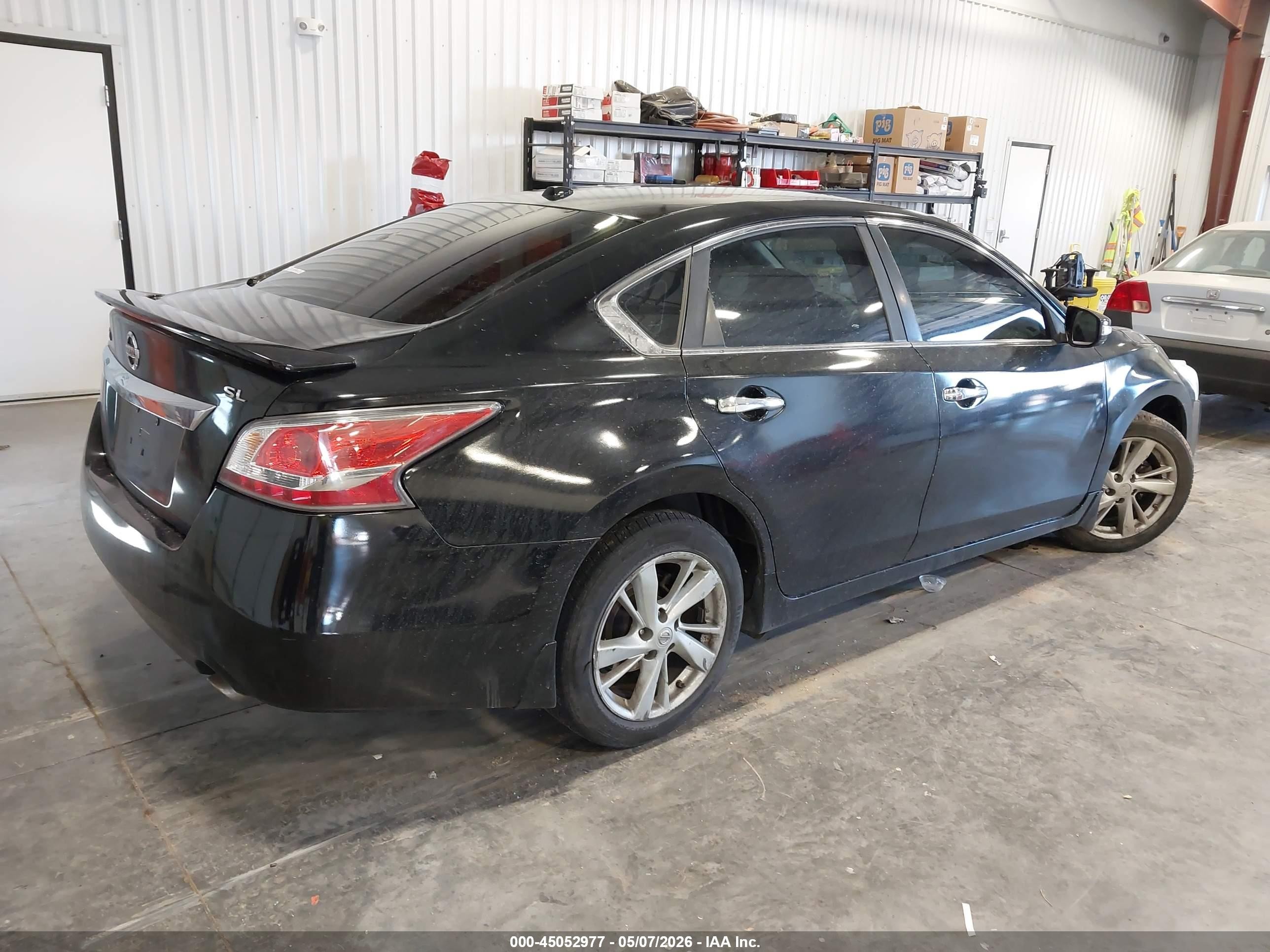 2015 Nissan Altima 2.5 Sl Black vin: 1N4AL3AP3FN344285
