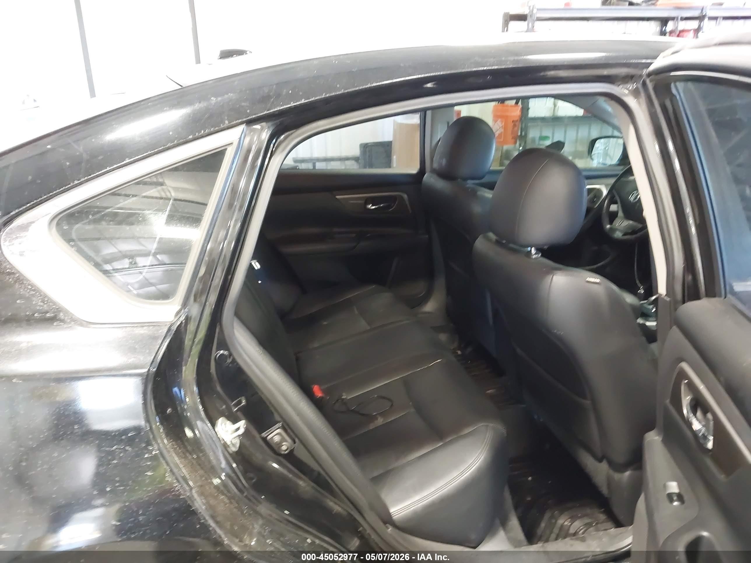 2015 Nissan Altima 2.5 Sl Black vin: 1N4AL3AP3FN344285