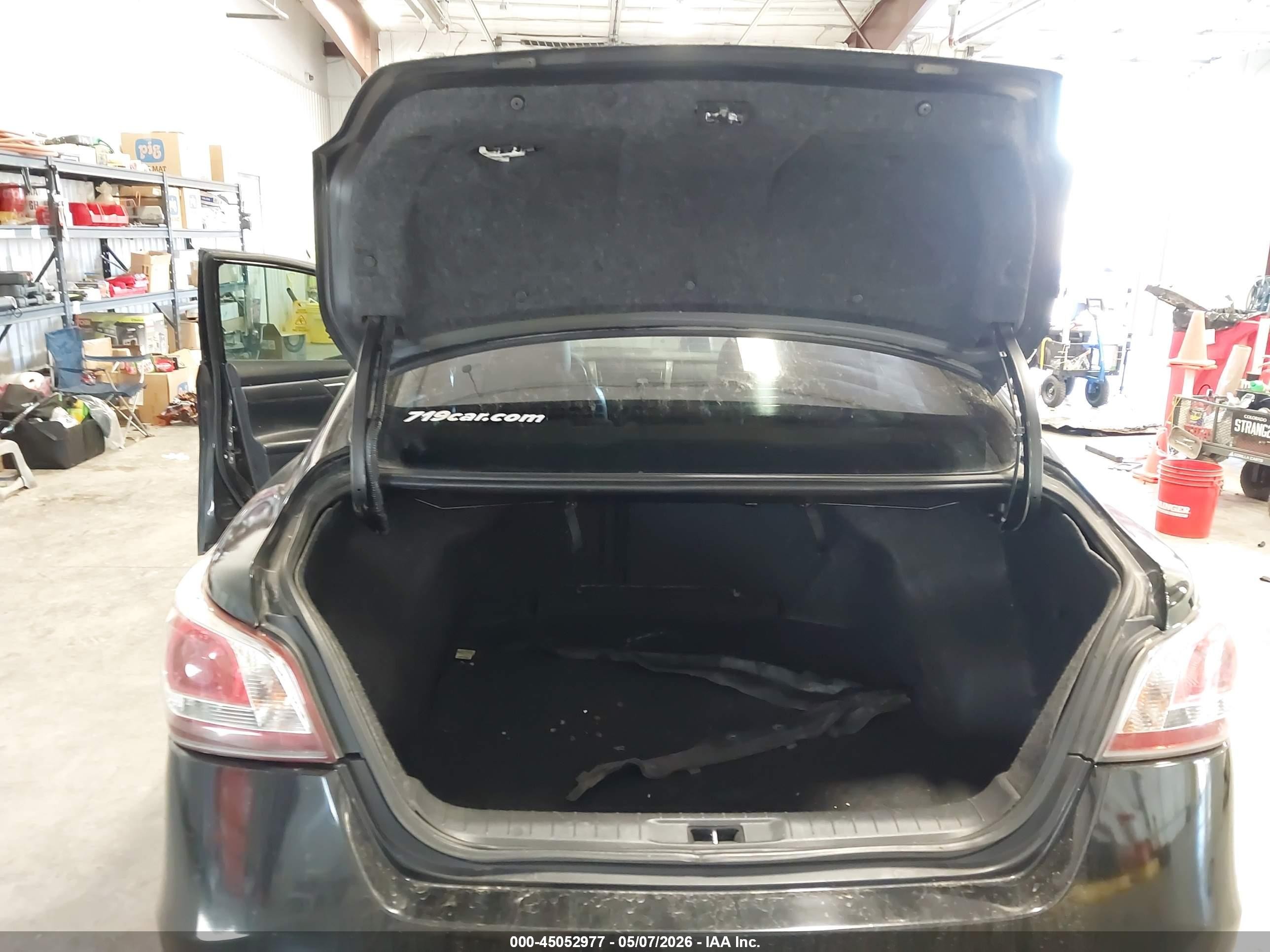 2015 Nissan Altima 2.5 Sl Black vin: 1N4AL3AP3FN344285