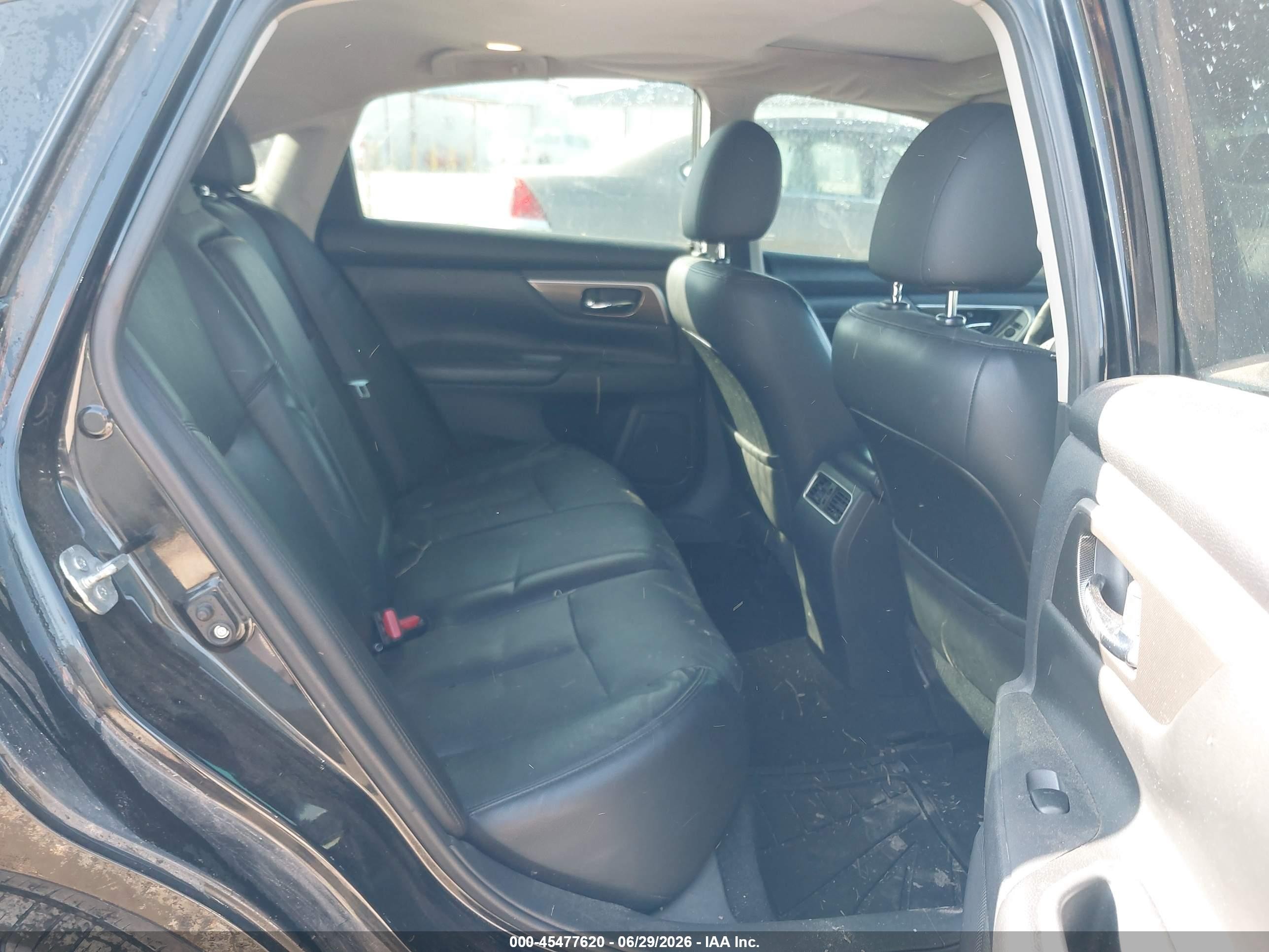 2015 Nissan Altima 2.5 Sl Black vin: 1N4AL3AP3FN352256
