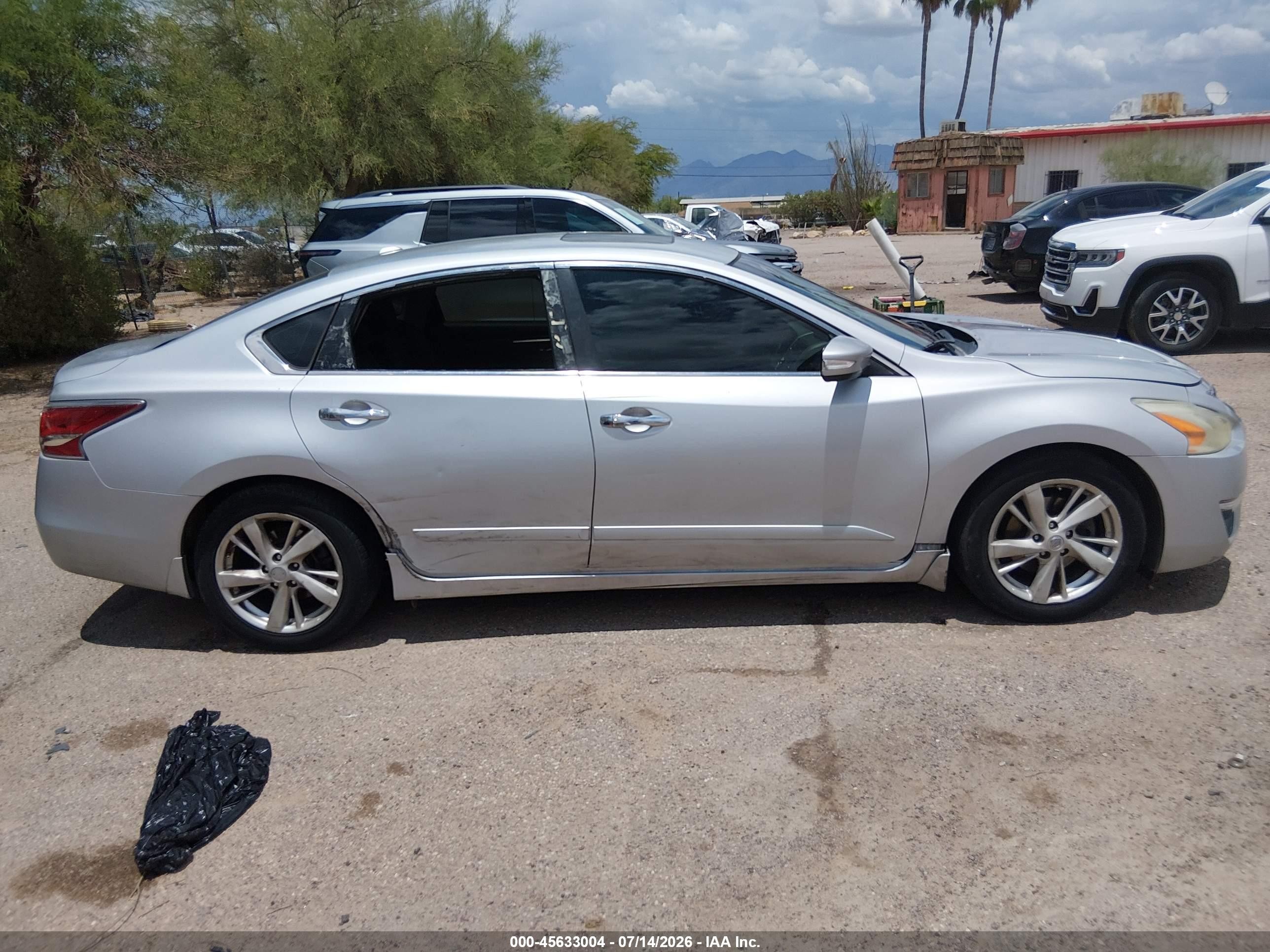 2015 Nissan Altima 2.5 Sl Silver vin: 1N4AL3AP3FN353374
