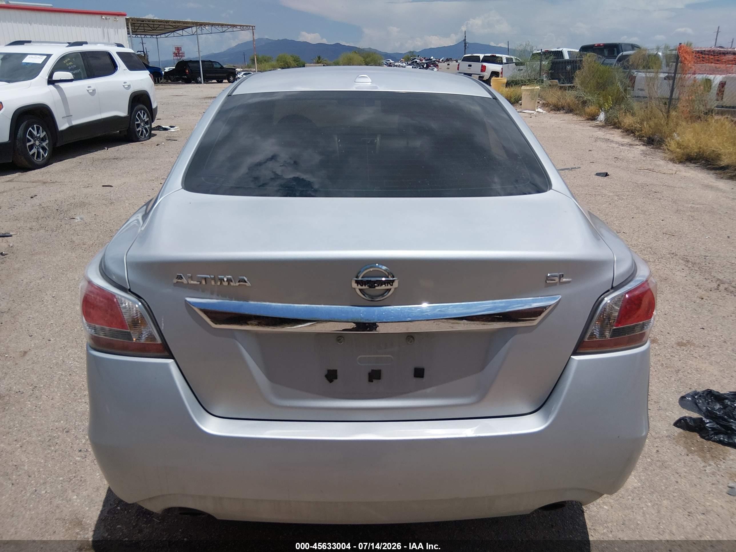 2015 Nissan Altima 2.5 Sl Silver vin: 1N4AL3AP3FN353374
