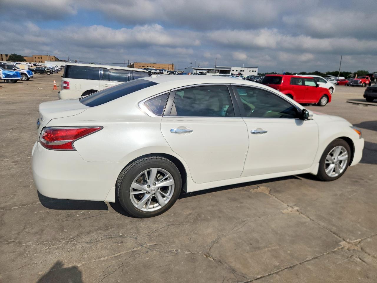 2015 Nissan Altima 2.5 Sl White vin: 1N4AL3AP3FN355917