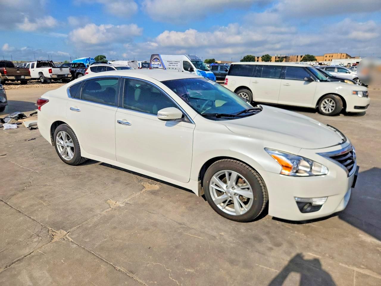 2015 Nissan Altima 2.5 Sl White vin: 1N4AL3AP3FN355917
