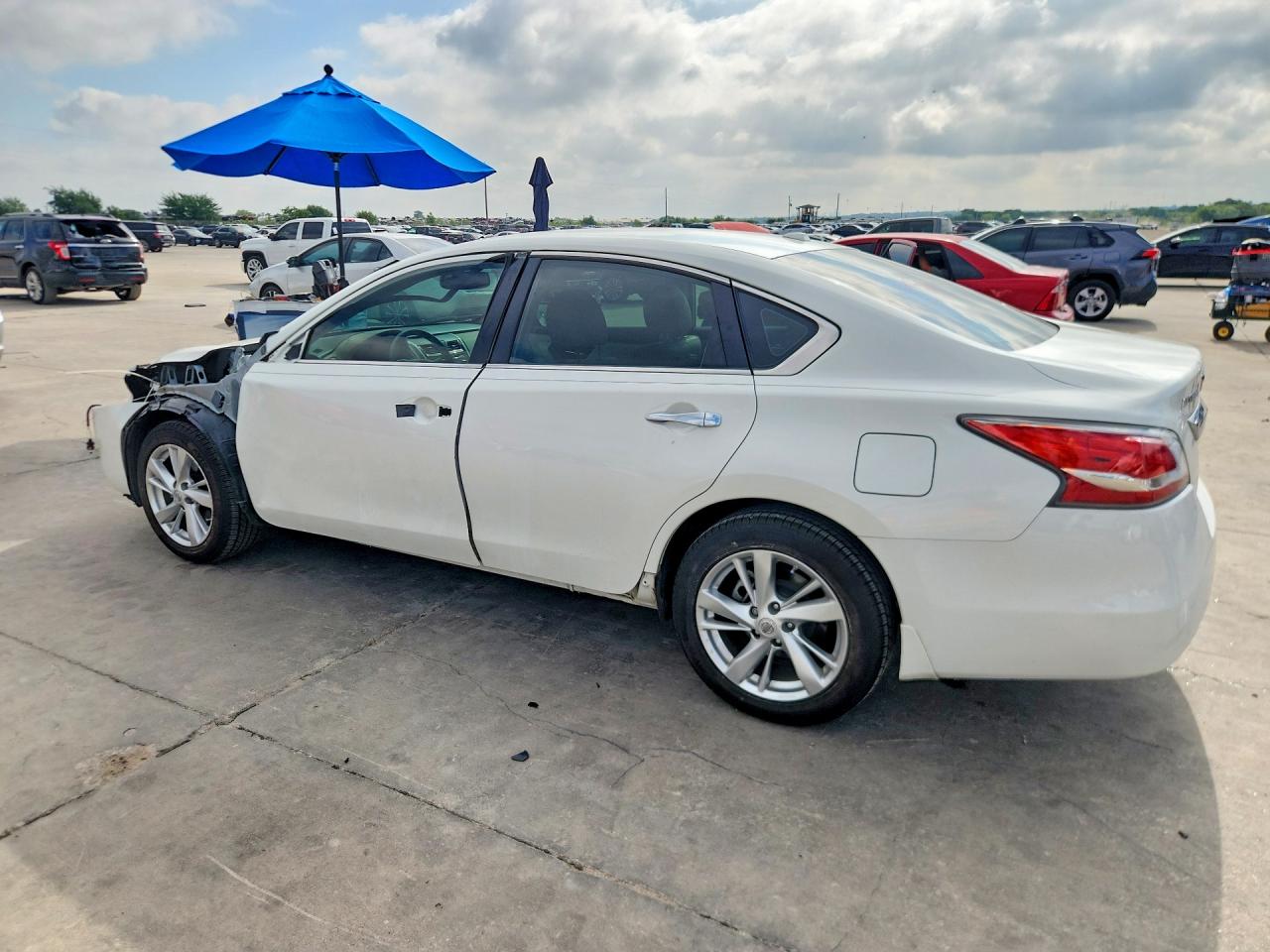 2015 Nissan Altima 2.5 Sl White vin: 1N4AL3AP3FN355917