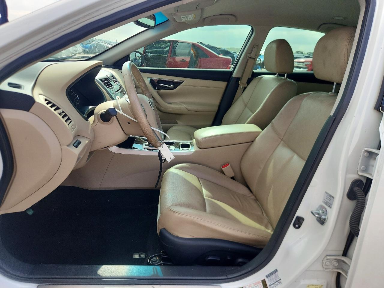 2015 Nissan Altima 2.5 Sl White vin: 1N4AL3AP3FN355917