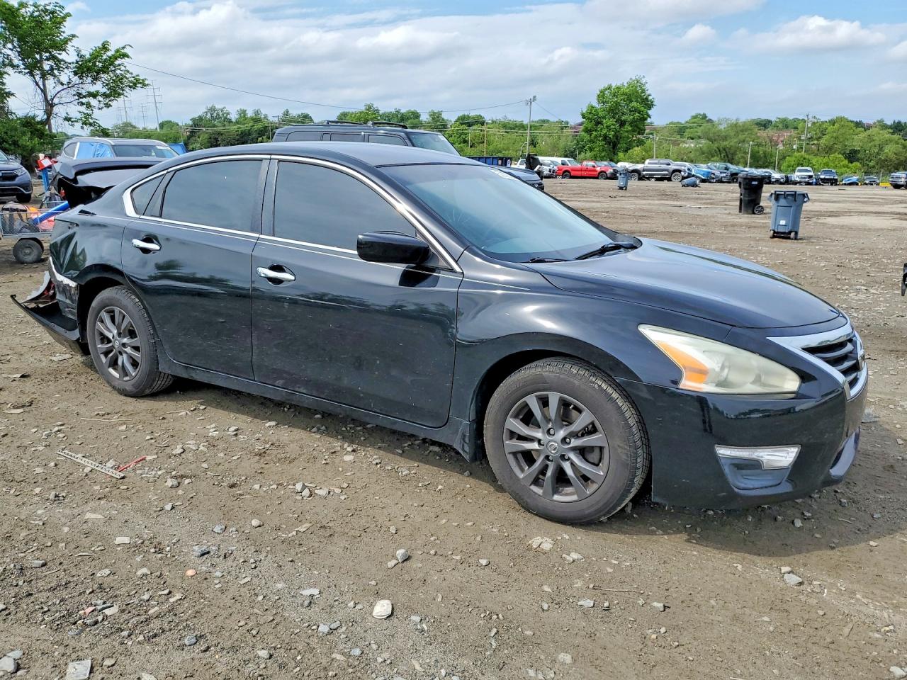 2015 Nissan Altima 2.5 S Black vin: 1N4AL3AP3FN357750