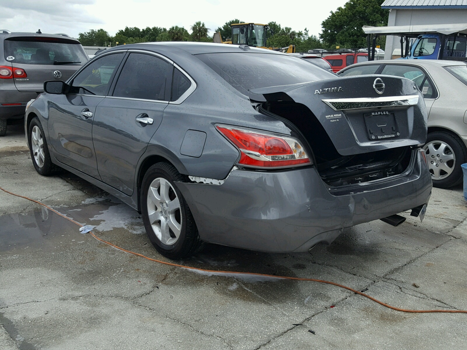 2015 Nissan Altima 2.5 Gray vin: 1N4AL3AP3FN366237