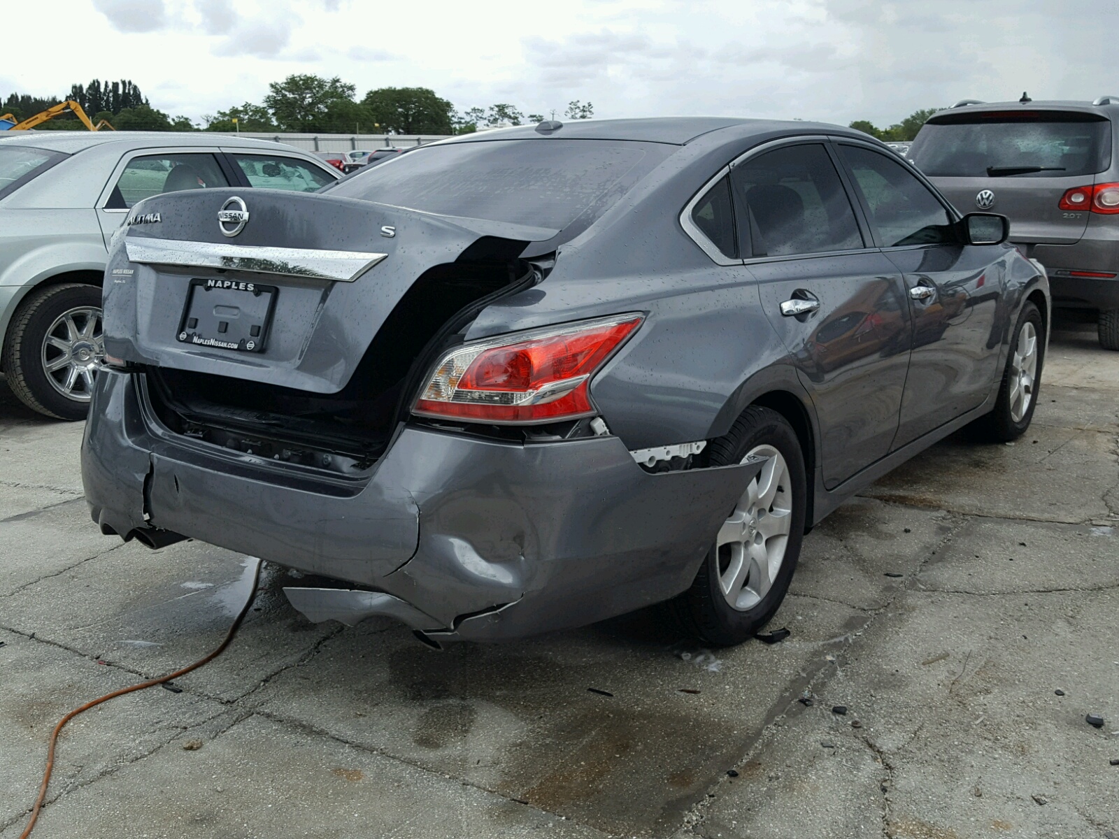 2015 Nissan Altima 2.5 Gray vin: 1N4AL3AP3FN366237