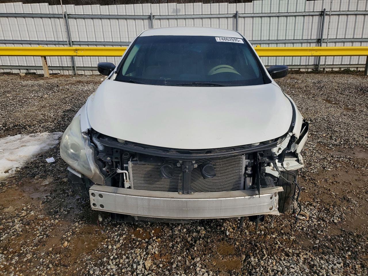 2015 Nissan Altima 2.5 S White vin: 1N4AL3AP3FN370546