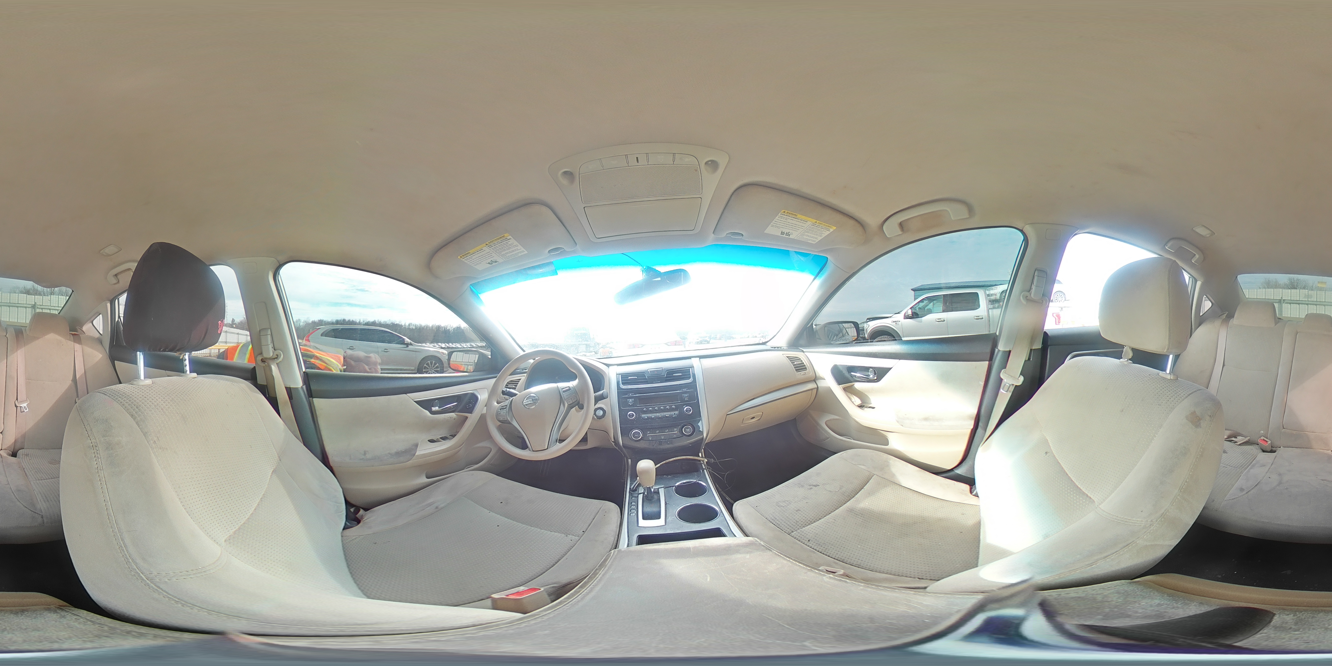 2015 Nissan Altima 2.5 S White vin: 1N4AL3AP3FN370546