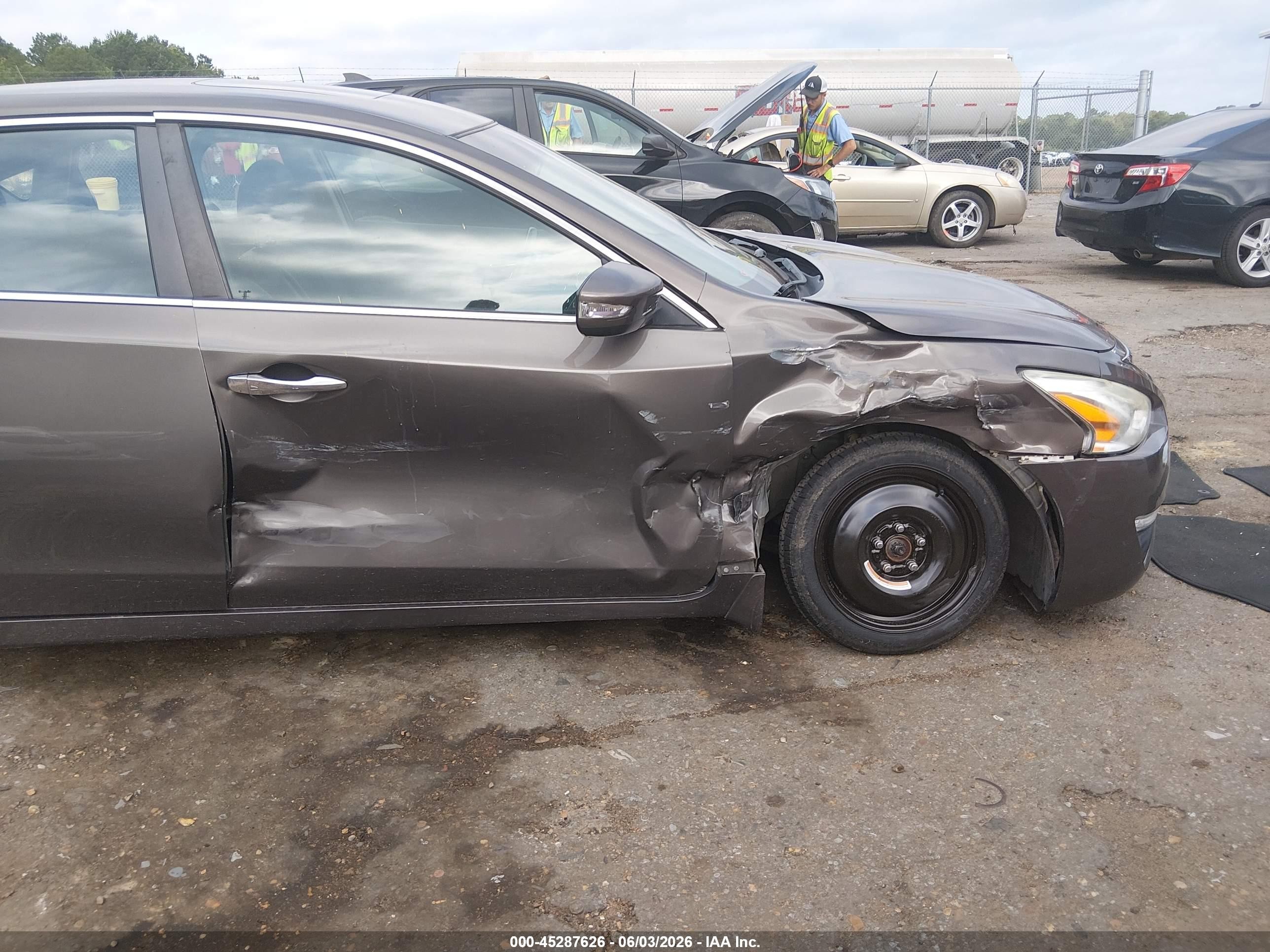 2015 Nissan Altima 2.5 Sl Серый vin: 1N4AL3AP3FN371485