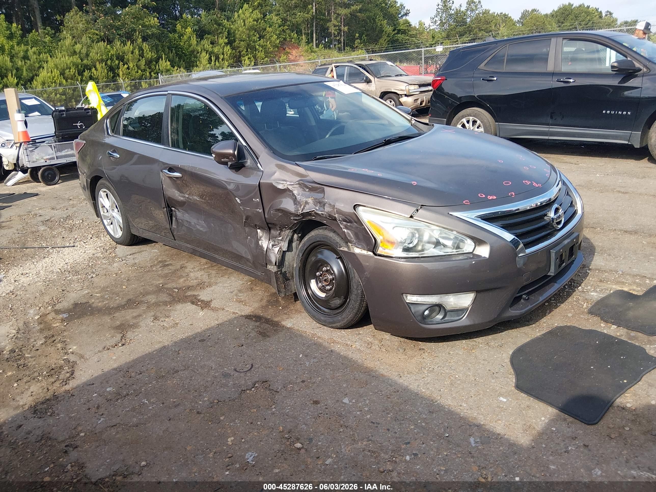 2015 Nissan Altima 2.5 Sl Gray vin: 1N4AL3AP3FN371485