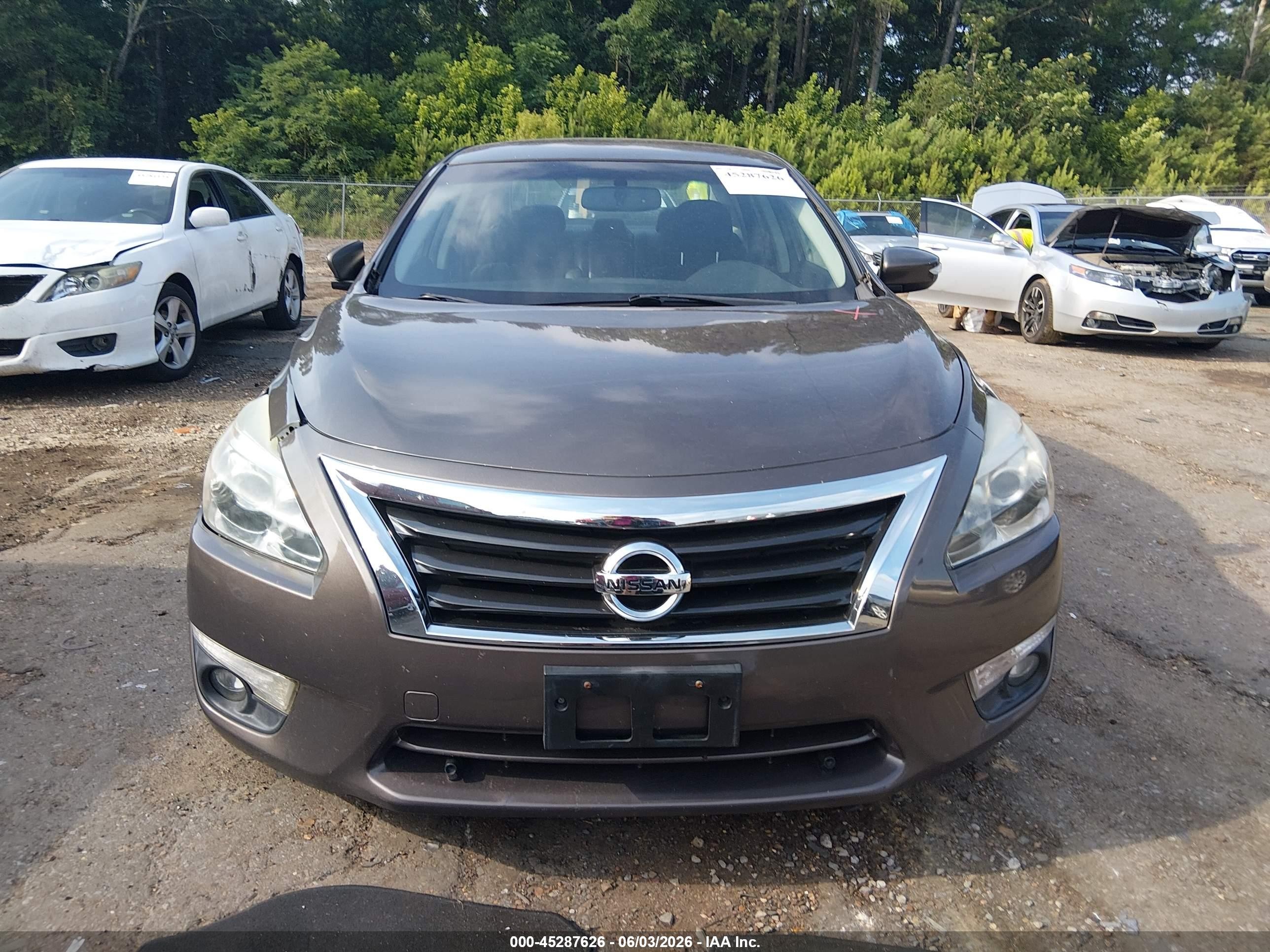 2015 Nissan Altima 2.5 Sl Серый vin: 1N4AL3AP3FN371485