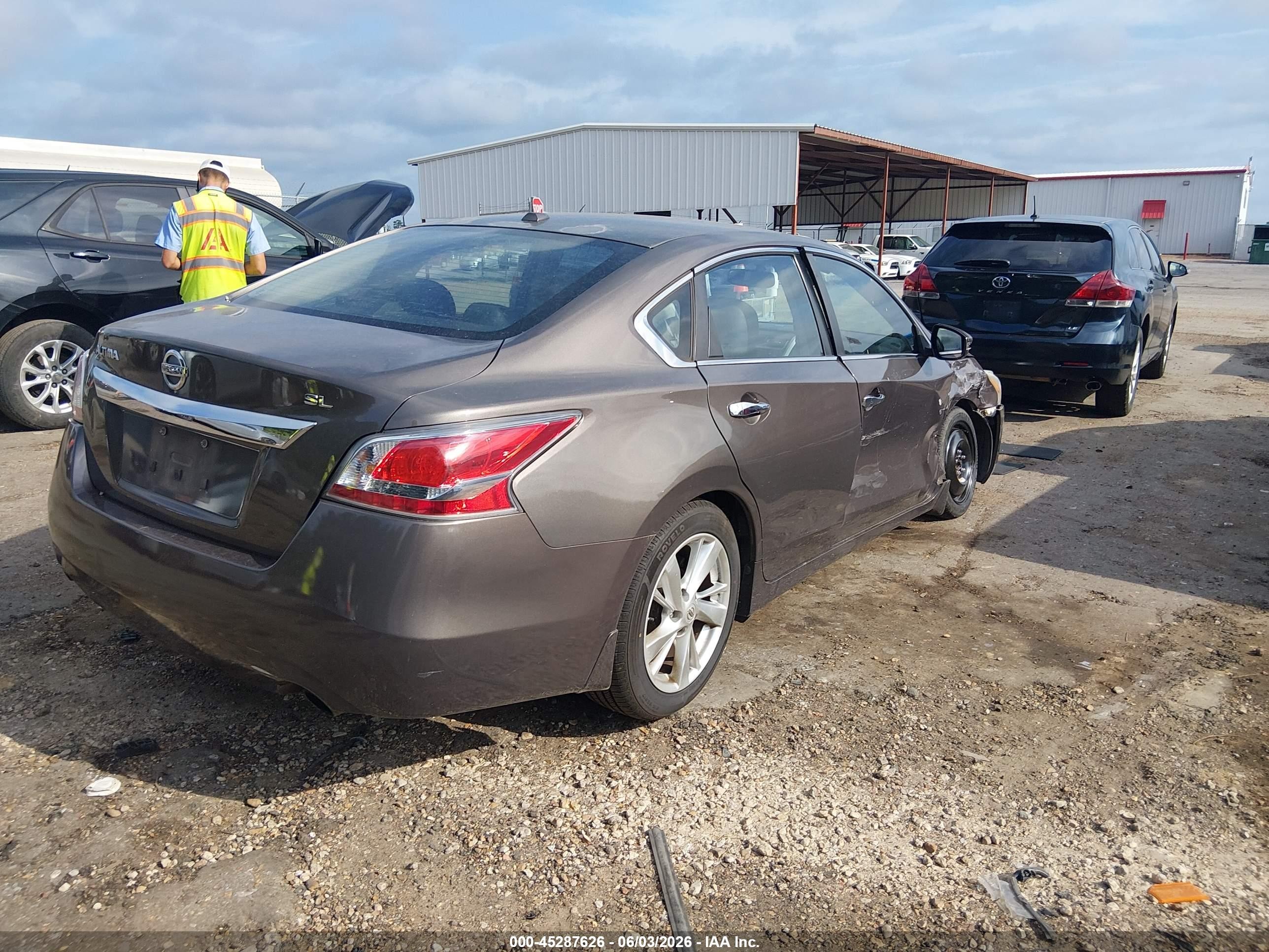 2015 Nissan Altima 2.5 Sl Серый vin: 1N4AL3AP3FN371485